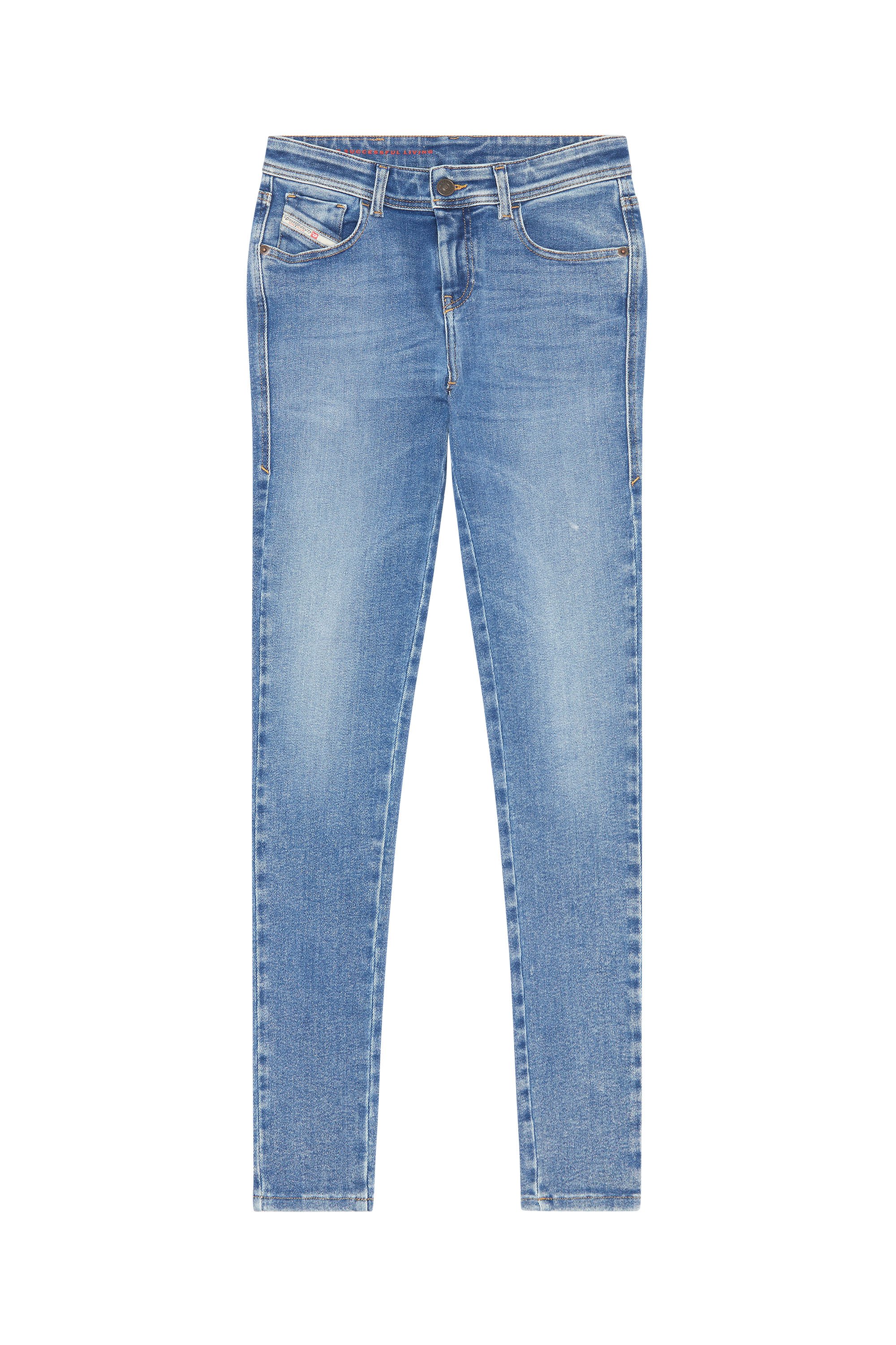 Diesel - Super skinny Jeans 2017 Slandy 09D62, Medium blue - Image 6