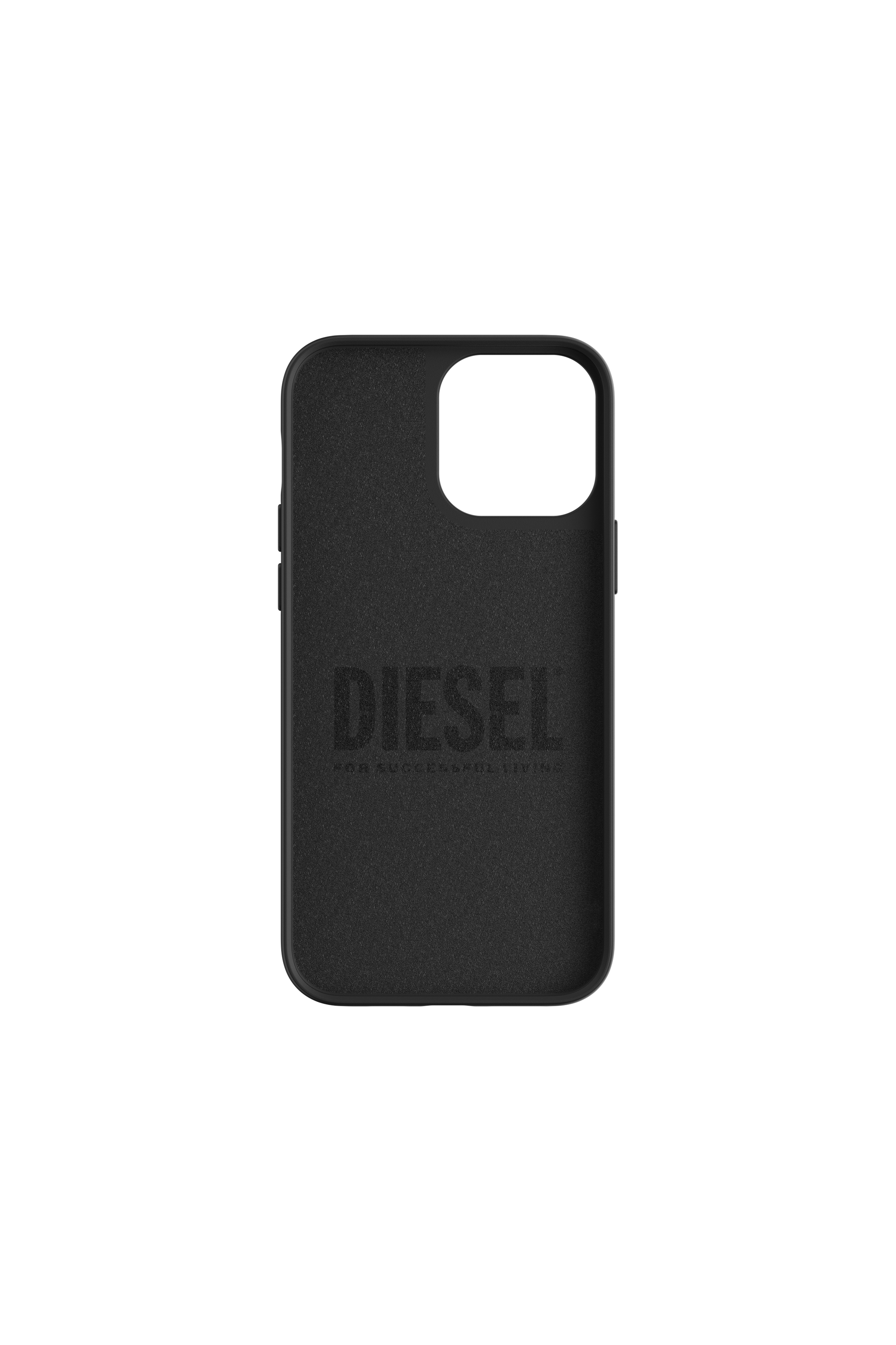 Diesel - 48873 STANDARD CASE, Unisex's Moulded Case Premium Primary D for iPhone 13 Pro Max in Black - 4