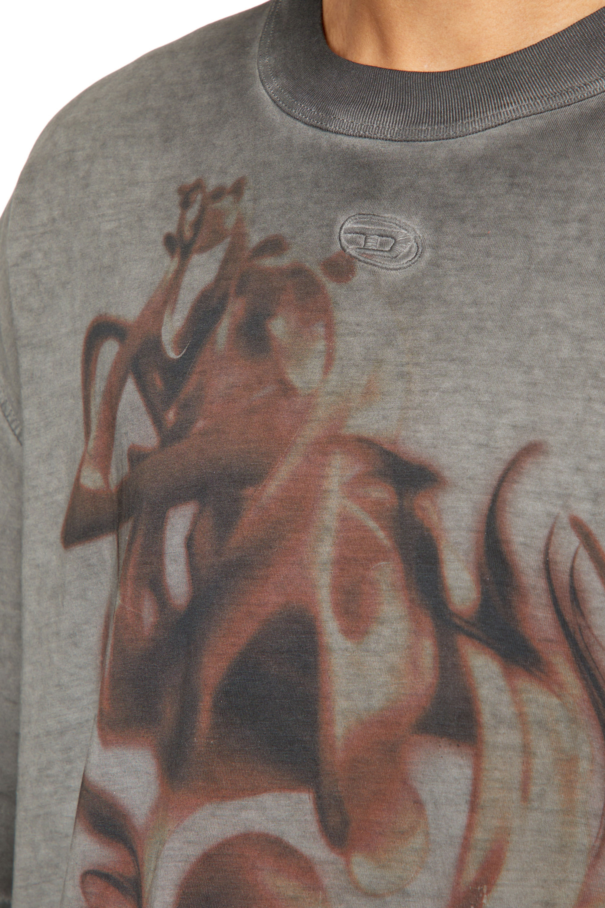 Diesel - T-WASH-H5, Black - Image 3