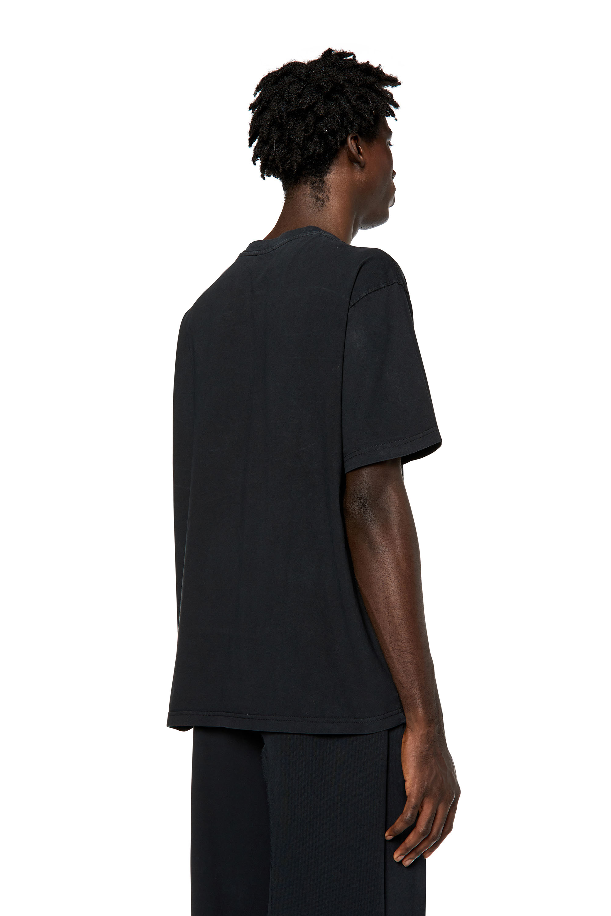 Diesel - T-WASH-PEELOVAL, Black - Image 2