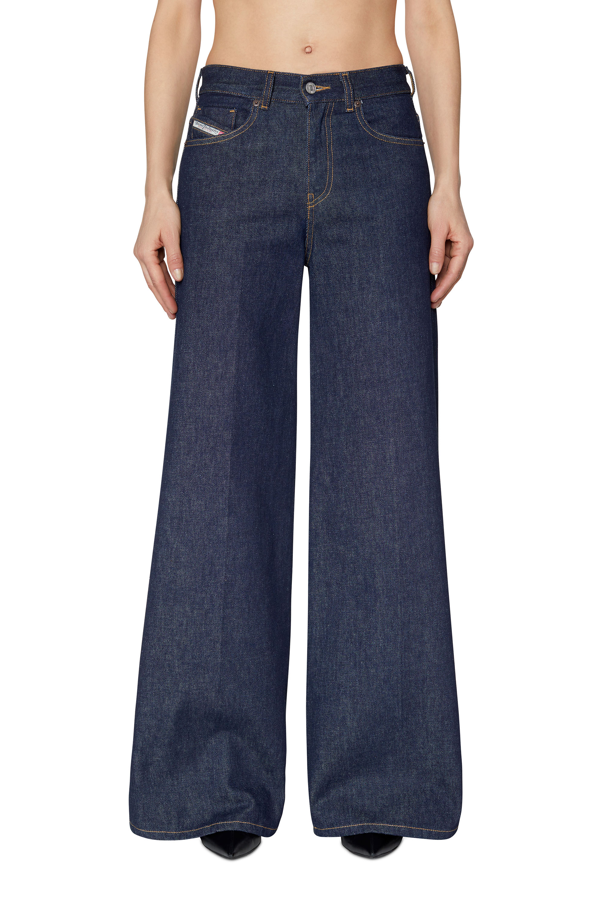 Diesel - Bootcut and Flare Jeans 1978 D-Akemi Z9C02, Dark Blue - Image 2