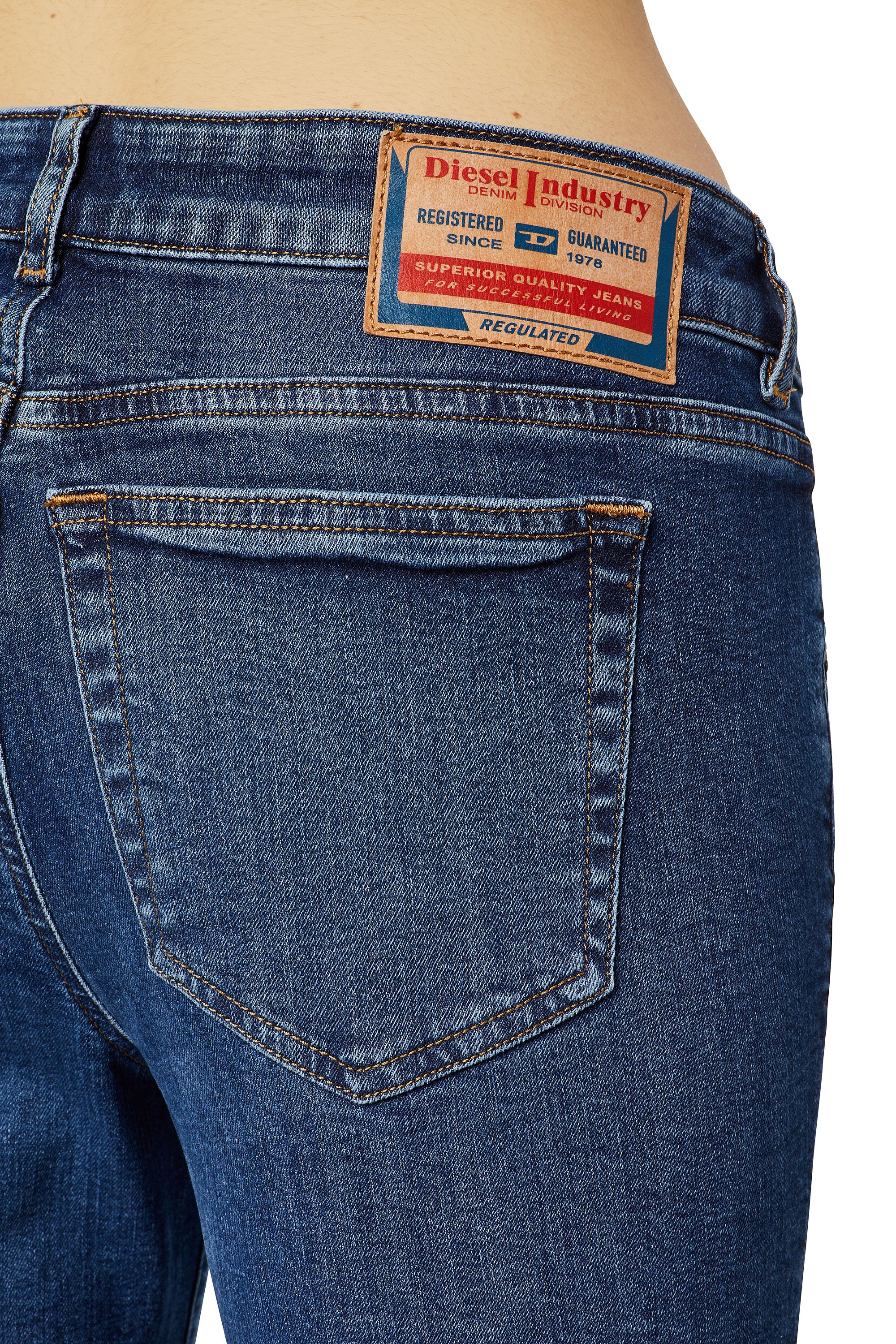 Diesel - 1969 D-EBBEY 0EIAF Bootcut and Flare Jeans, Medium blue - Image 4
