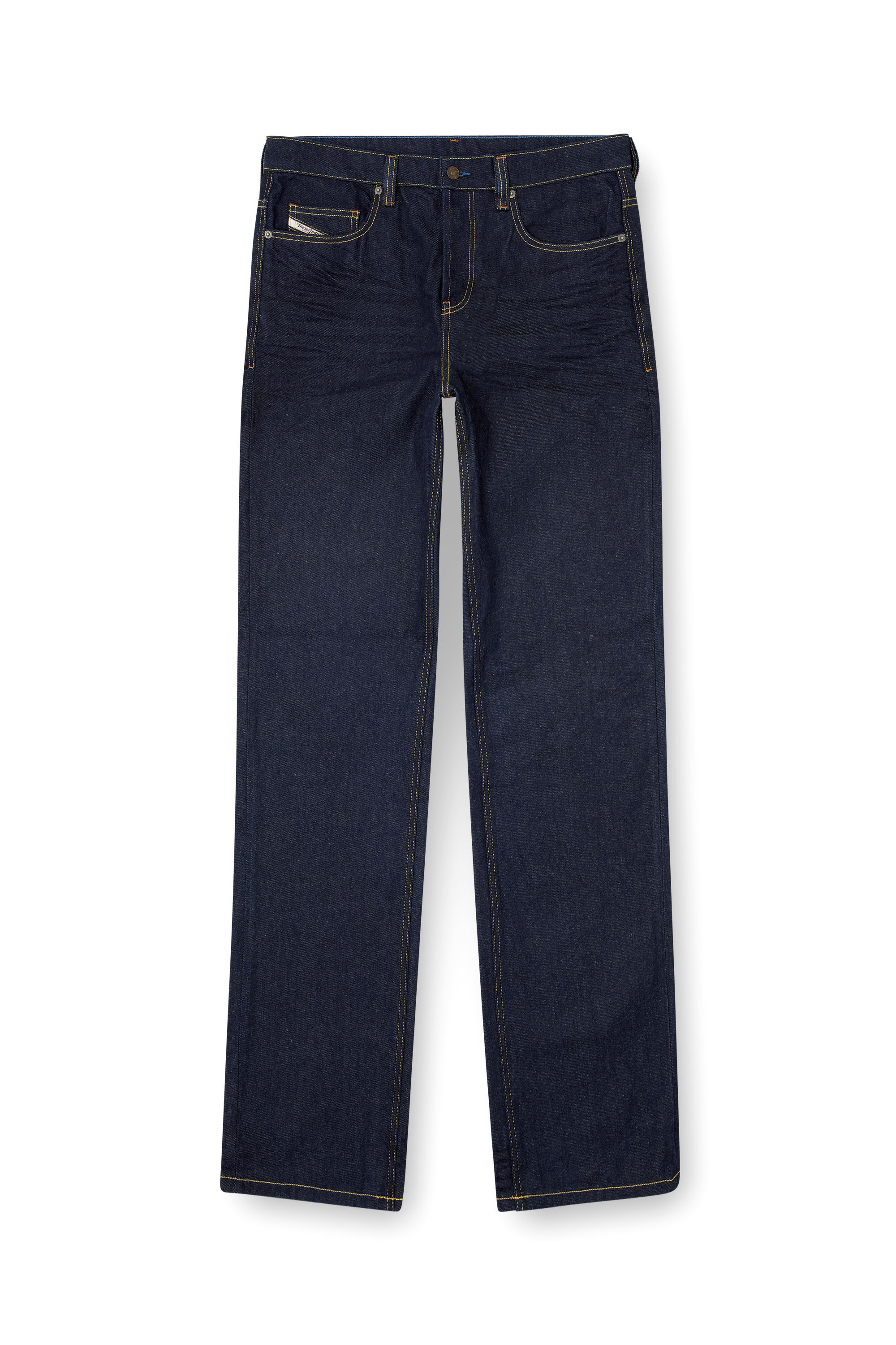 Relaxed Jeans 2001 D-Macro 0GRDV, Dark Blue Diesel - Man's Relaxed Jeans 2001 D-Macro 0GRDV, Dark Blue - 2