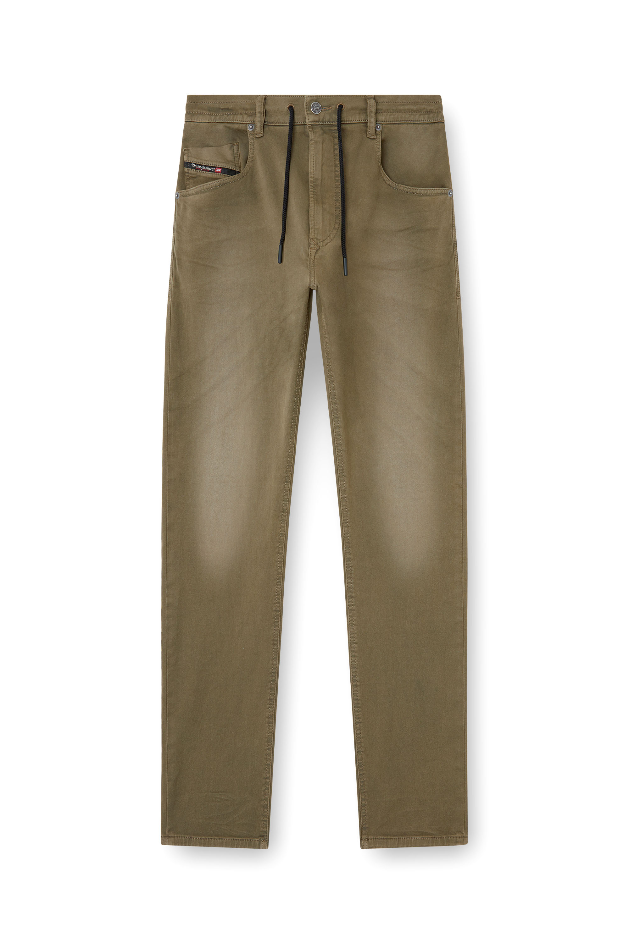 Diesel - Man's Regular 2030 D-Krooley Joggjeans® 0670M, Green - 3
