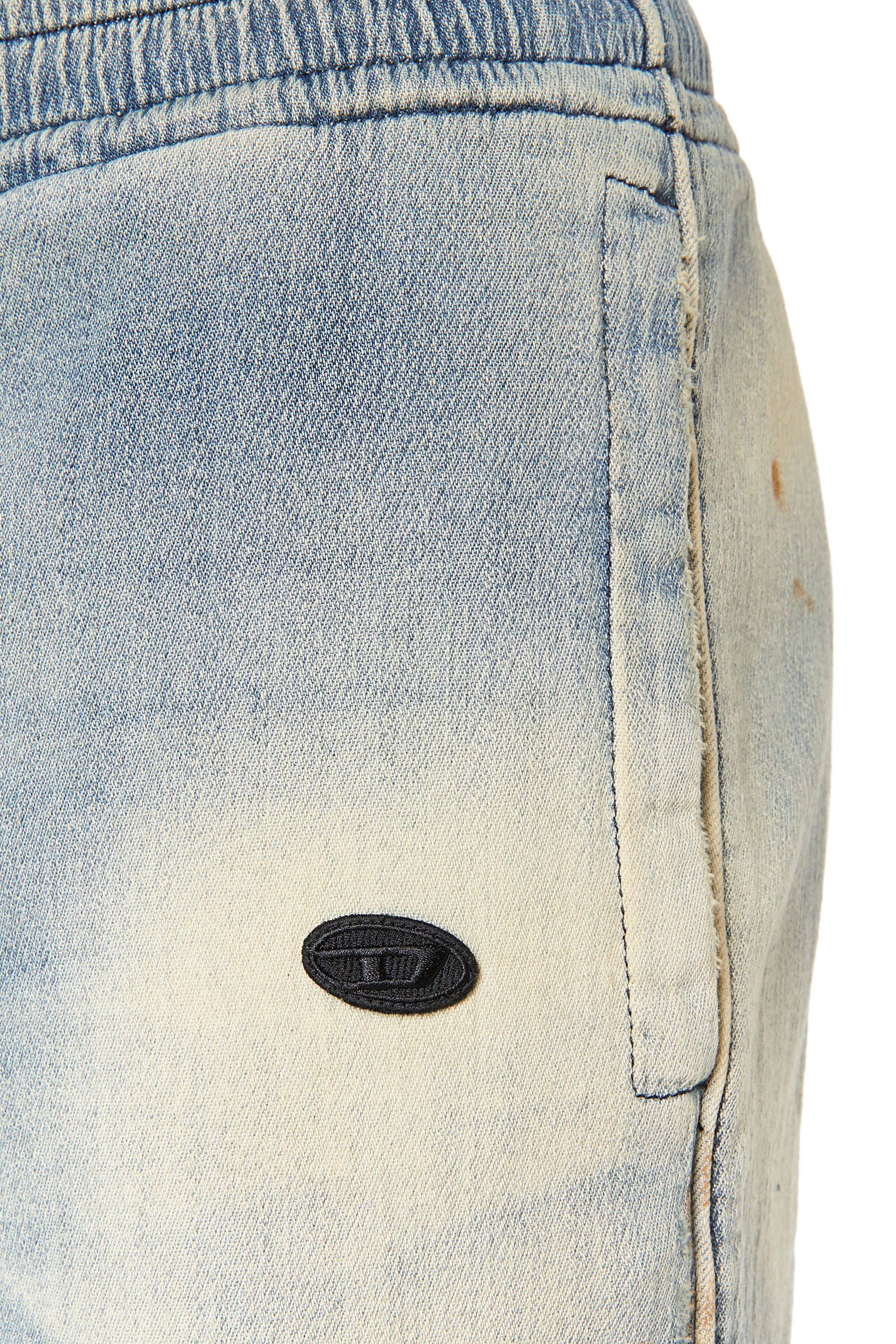 Diesel - D-Lab Track Denim 09G48 Tapered, Light Blue - Image 3