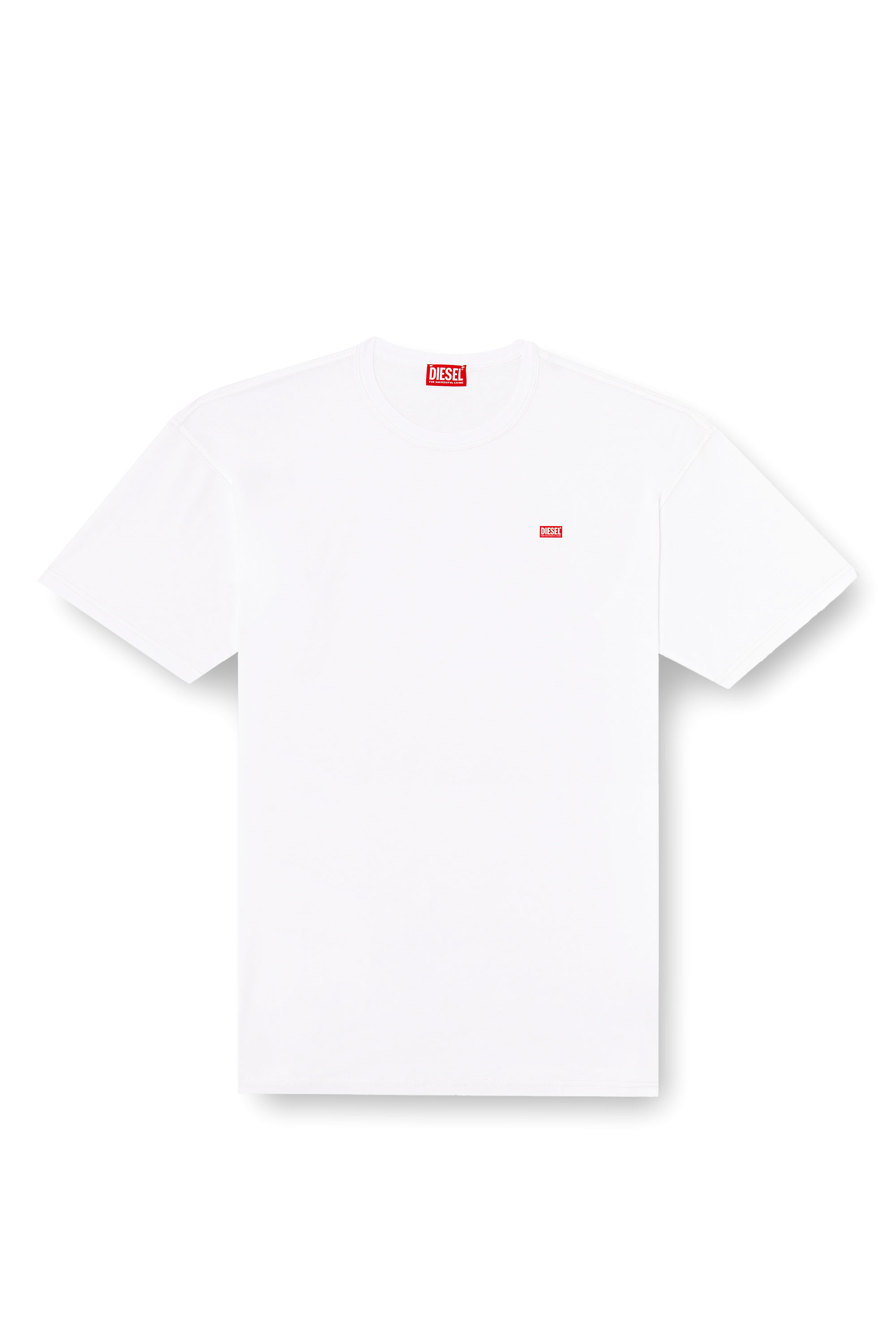 Diesel - T-BOXT-R30, Man's T-shirt with small logo in White - 2