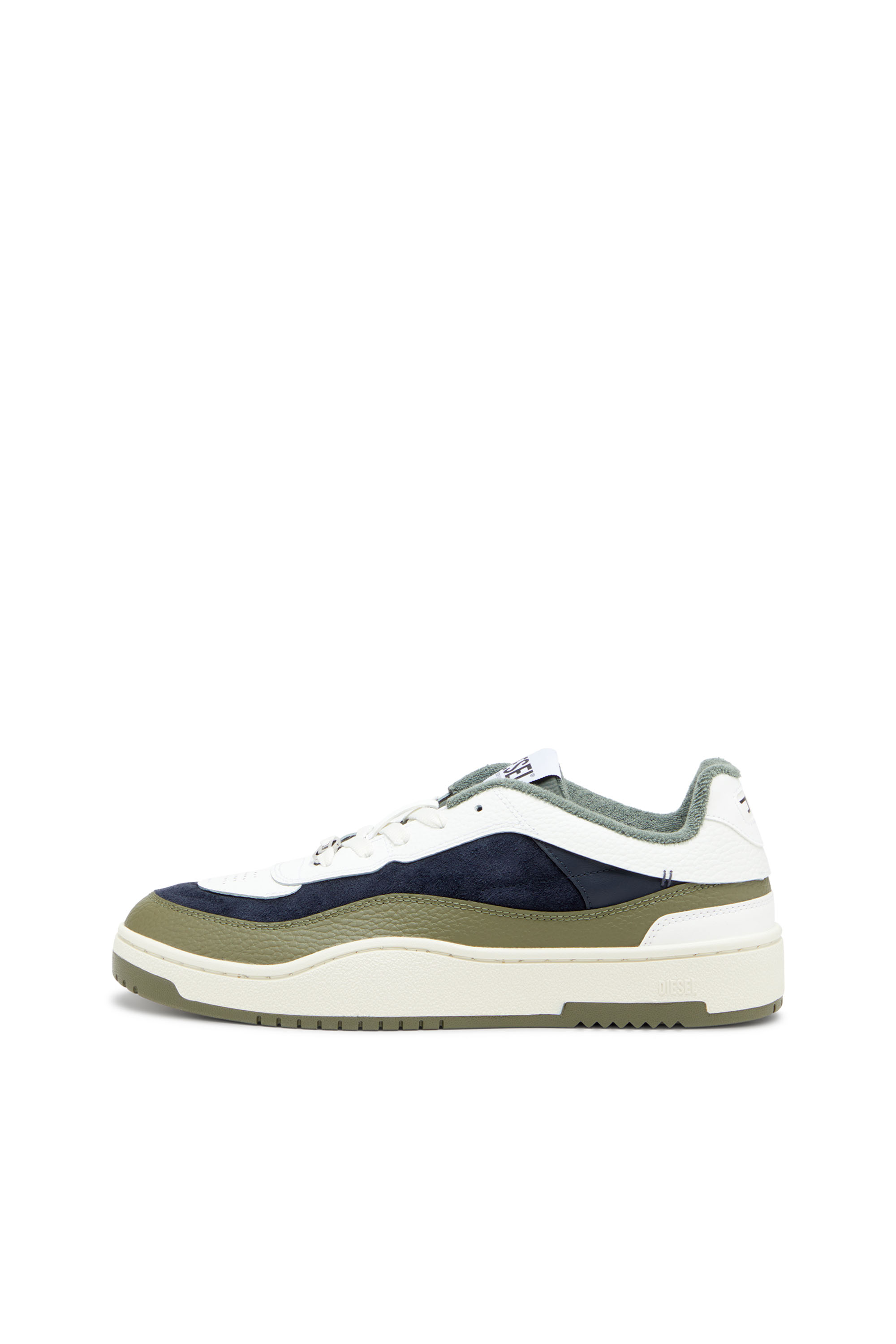 S-OVAL SKATE LOW, White/Green S-OVAL SKATE LOW, White/Green
