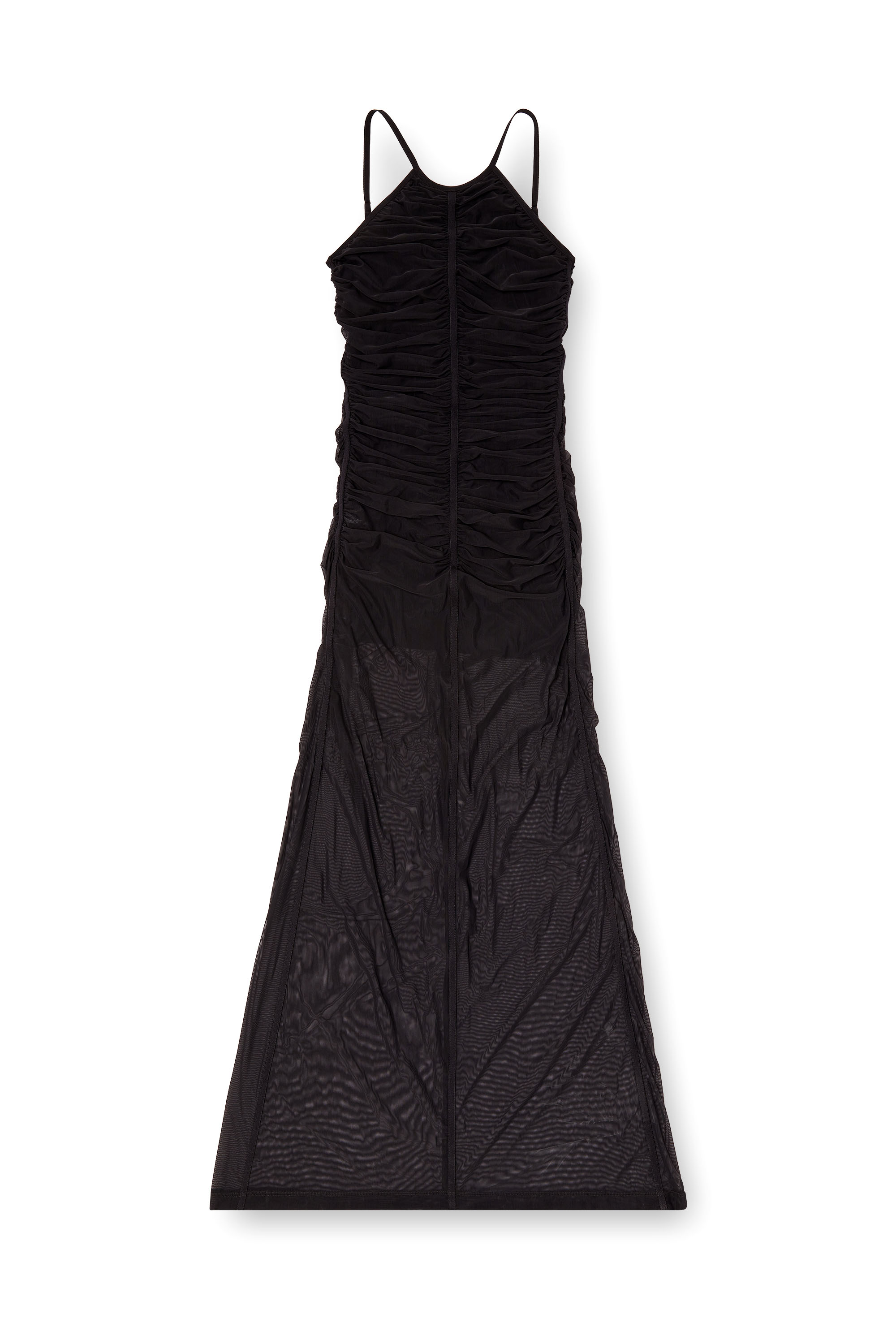 Diesel - D-AMAMI, Woman's Maxi dress with spaghetti straps in Black - 3