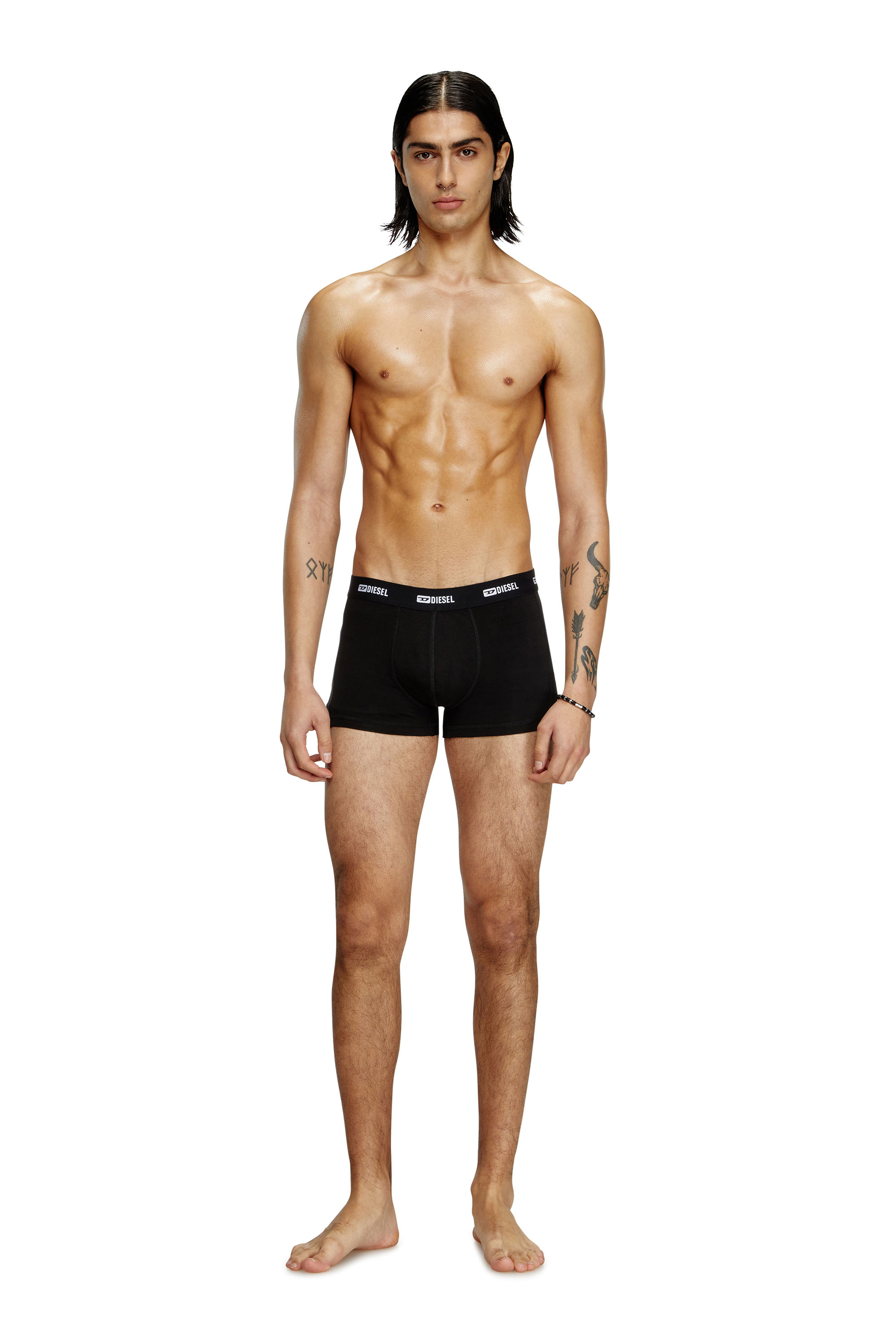Diesel - DAMIEN-UTLT-3PACK, Man's 3-pack of boxer briefs in Black - 2