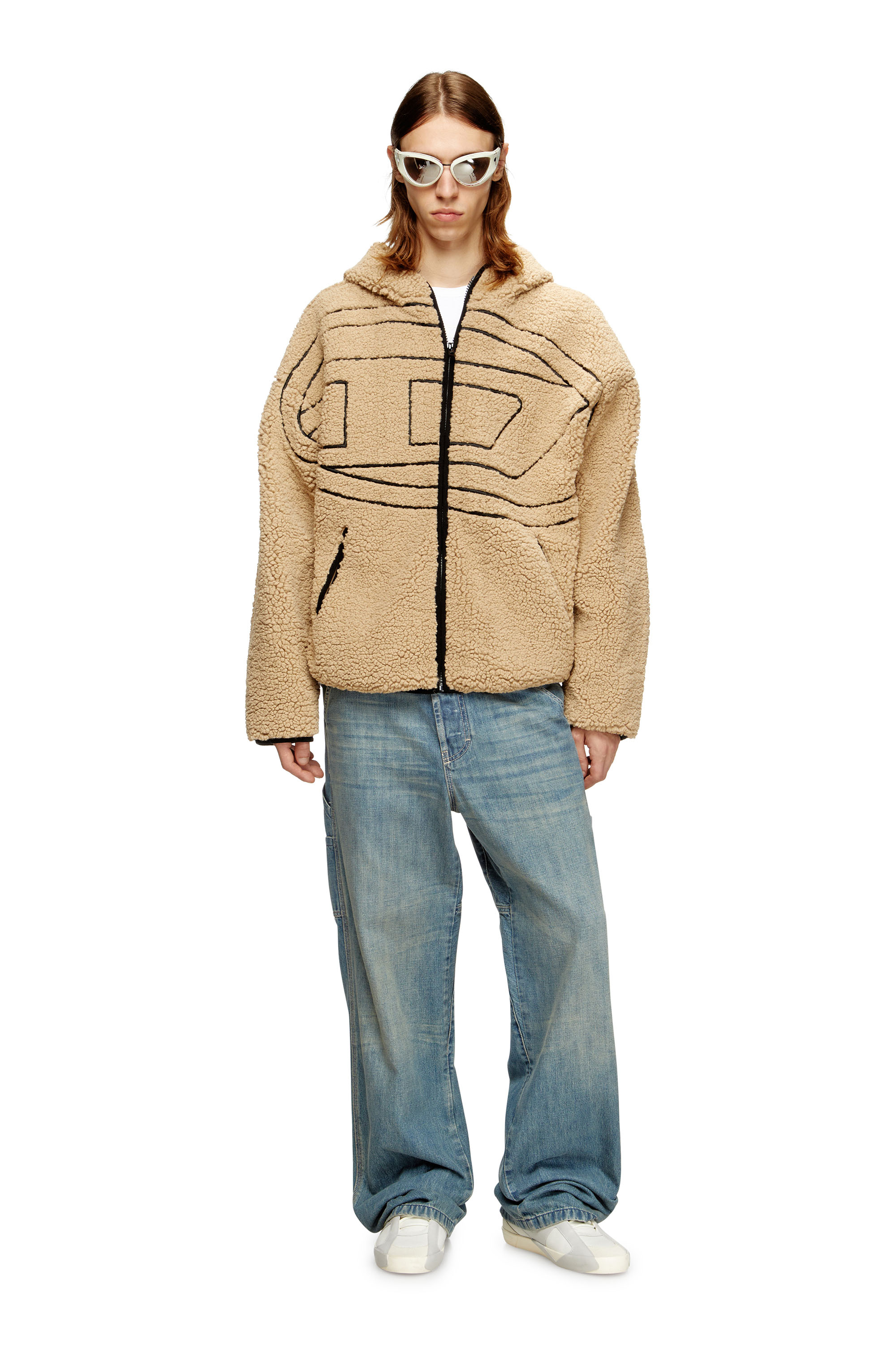 Teddy hoodie sweatshirt