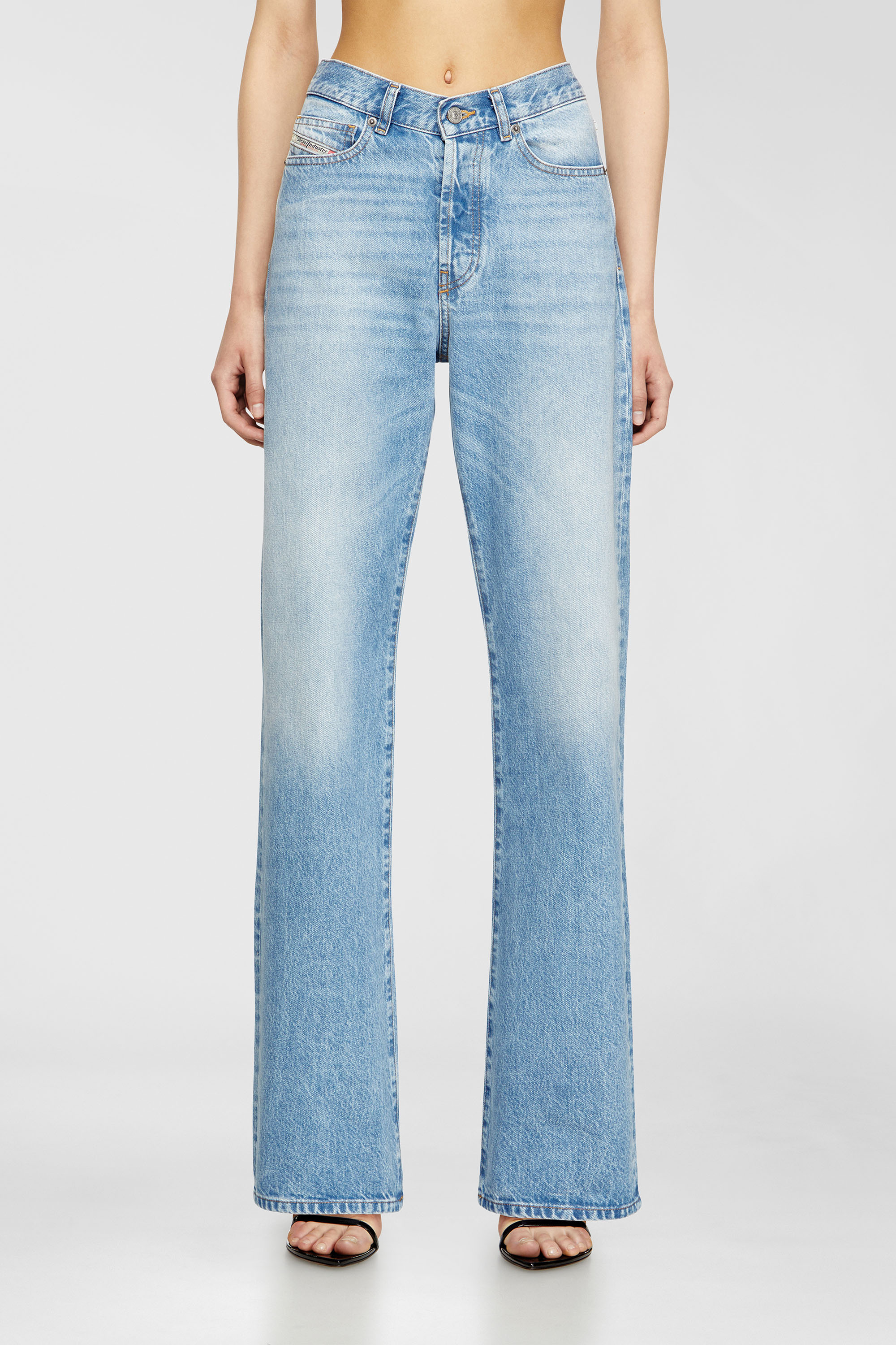 Diesel - Woman's Regular Jeans 1971 D-Sent 09I29, Light Blue - 2