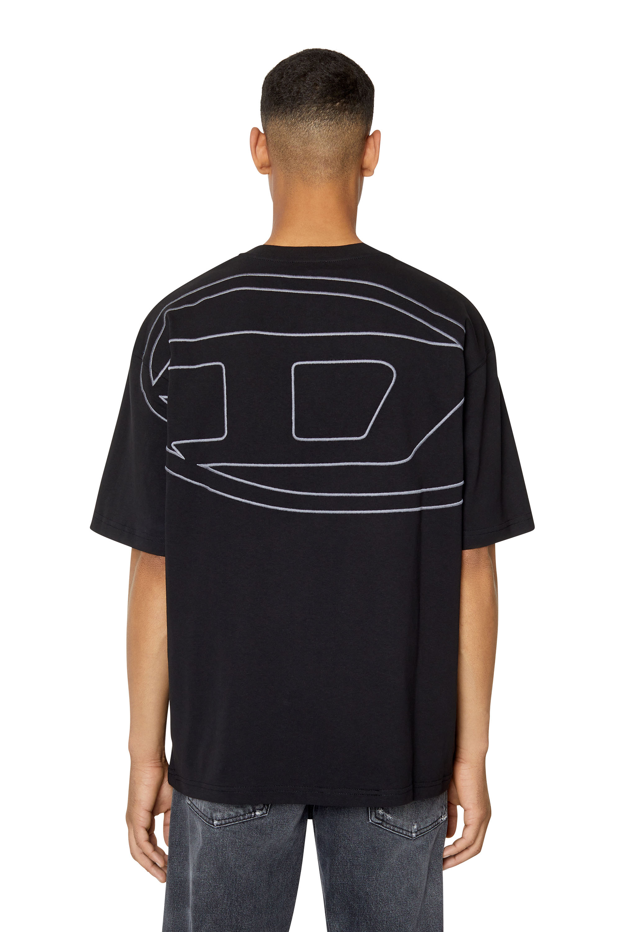Diesel - T-BOGGY-MEGOVAL, Black - Image 1
