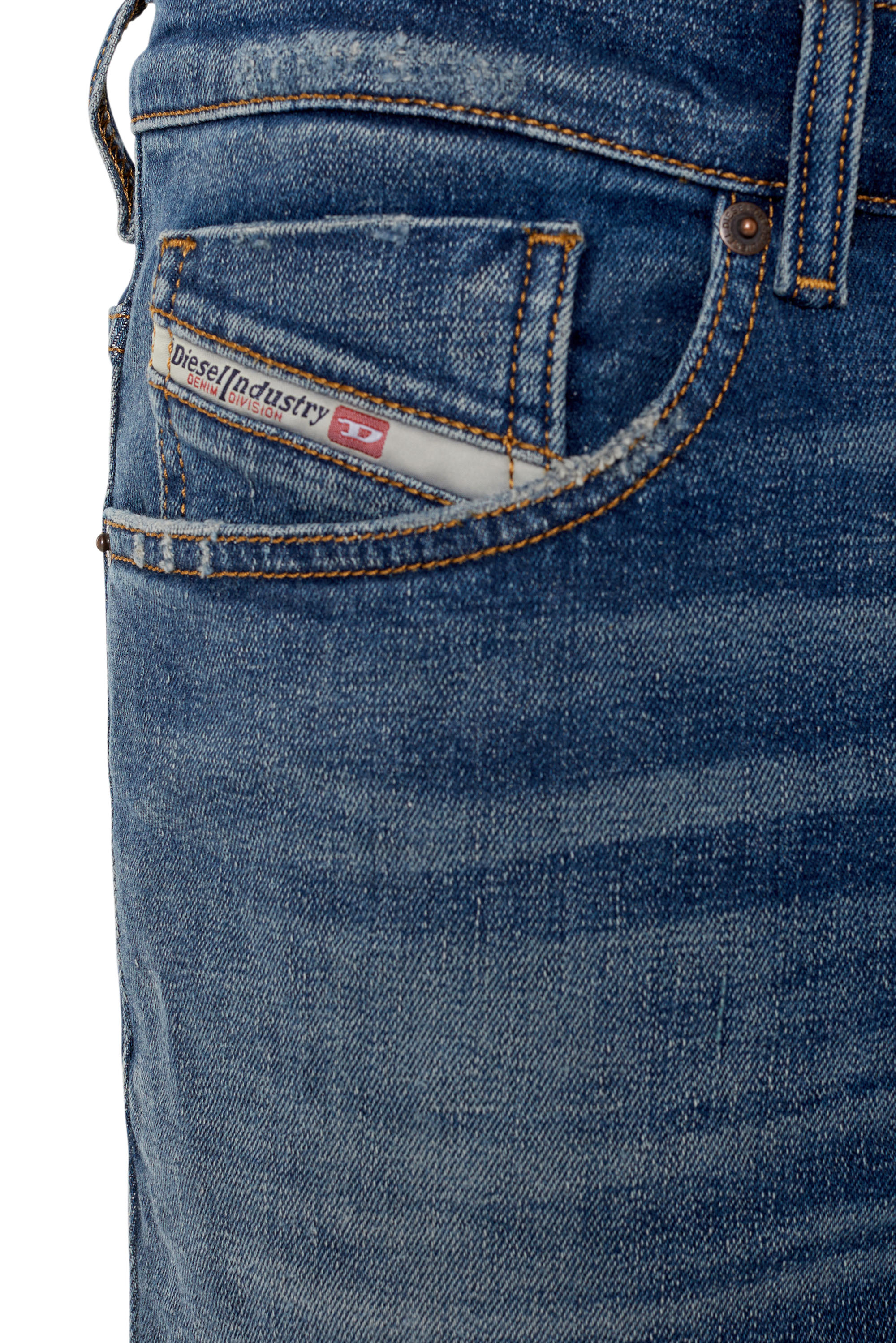 Diesel - 2005 D-Fining 09E66 Tapered Jeans, Dark Blue - Image 3