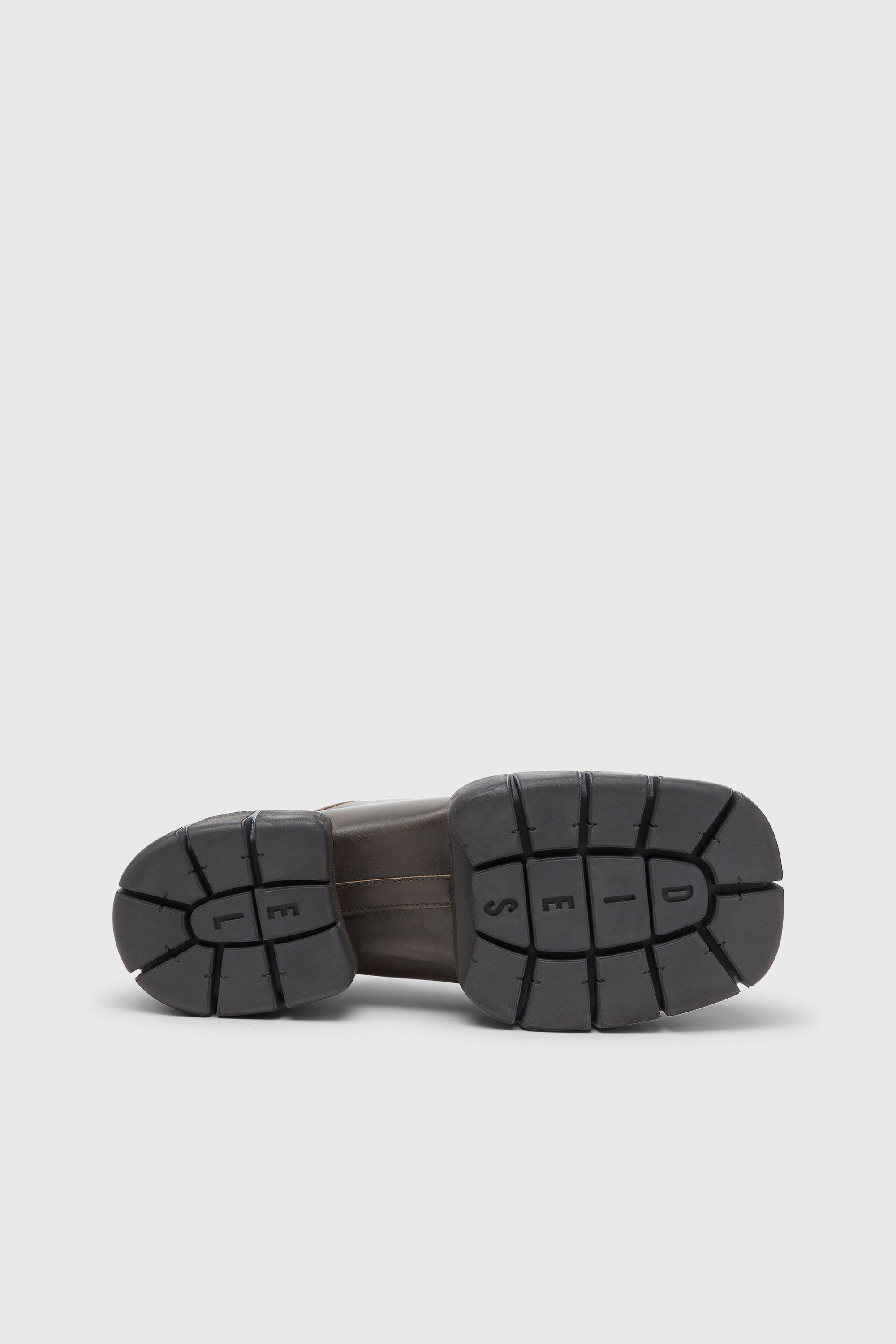 Diesel - D-TEX WB, Man's D-Tex-Moccasin-style shoes in brushed leather in Brown - 4