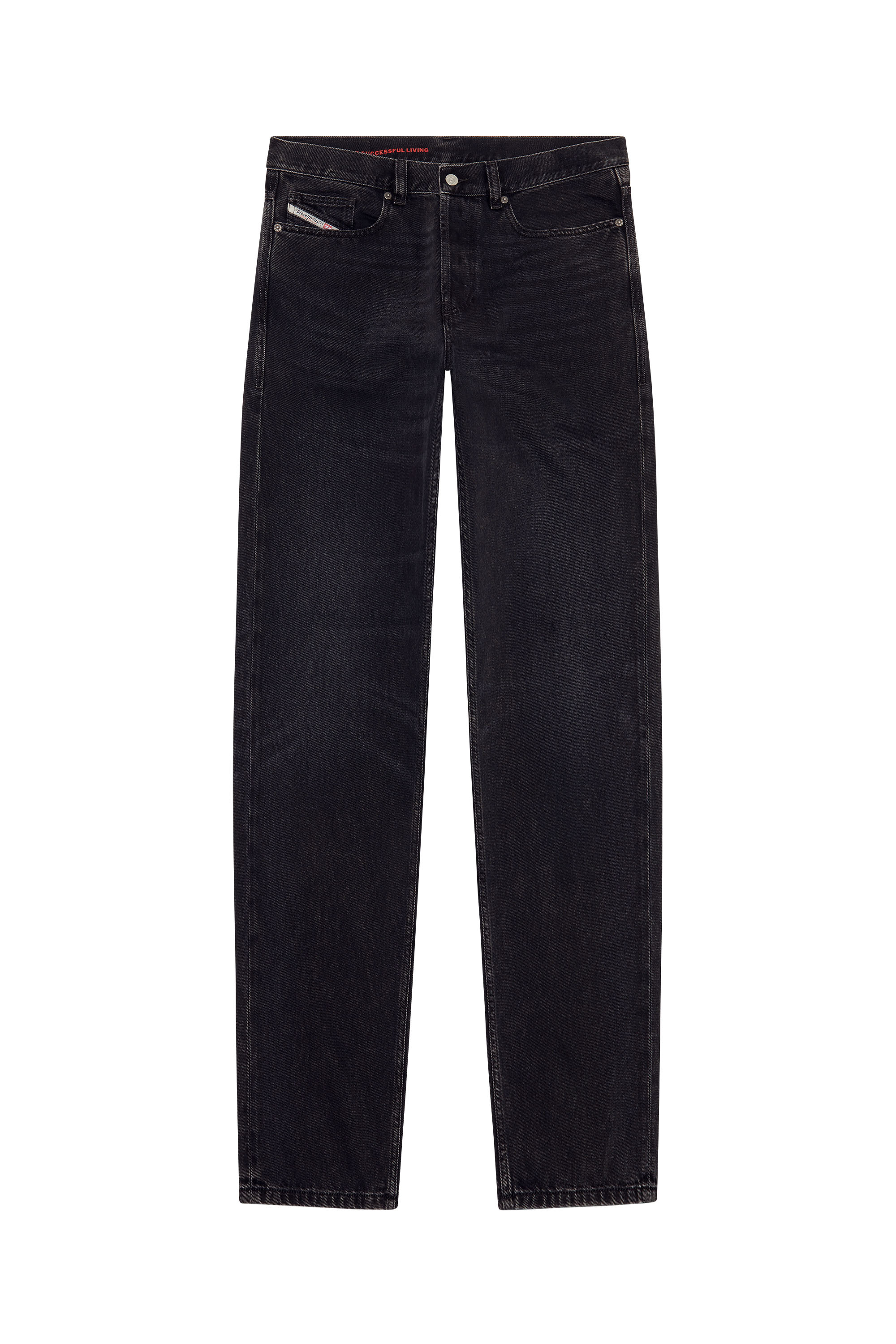 2010 D-Macs 09B88 Straight Jeans, Black/Dark grey - Jeans