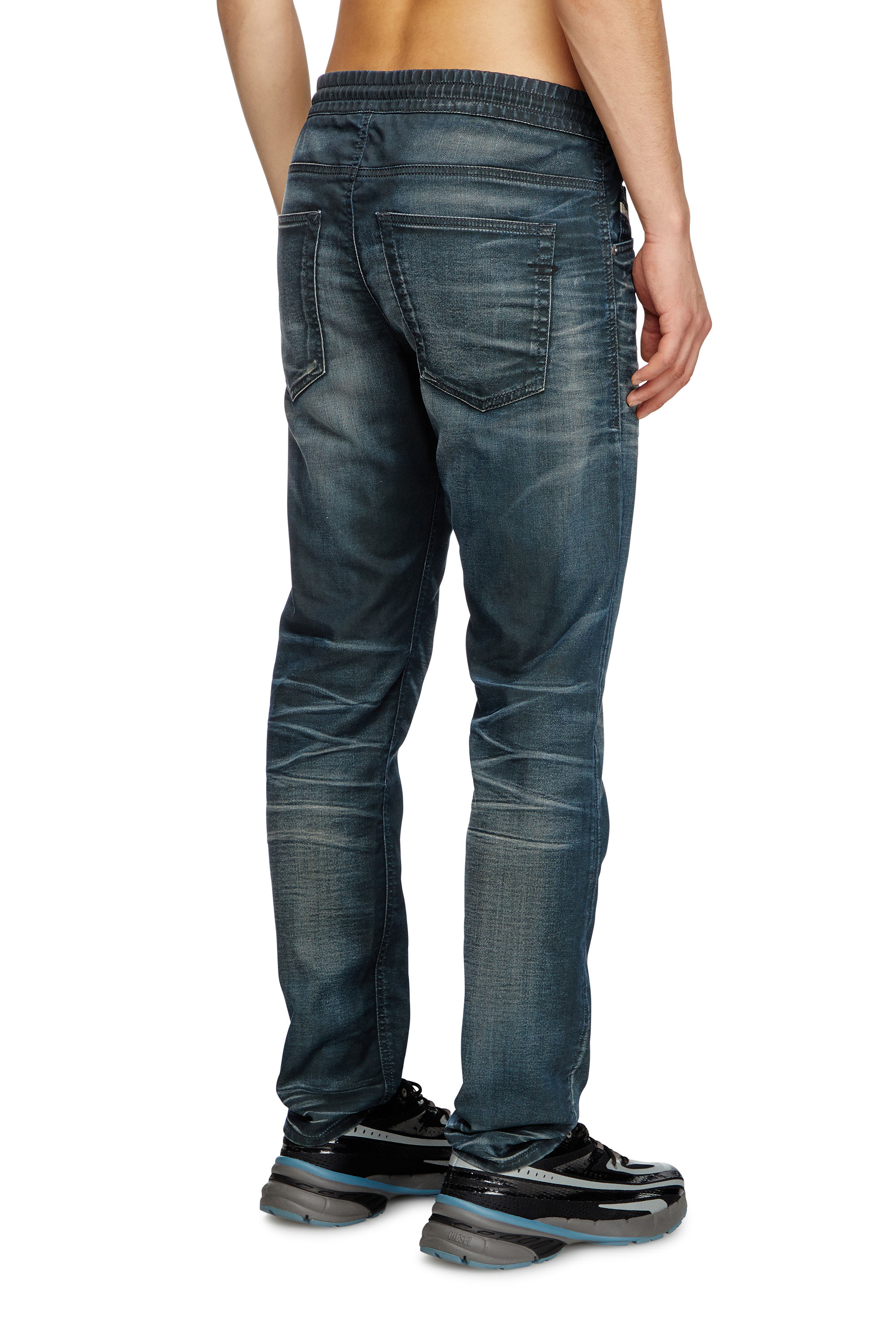 Diesel - Man's Regular 2030 D-Krooley Joggjeans® 068QK, Dark Blue - 2