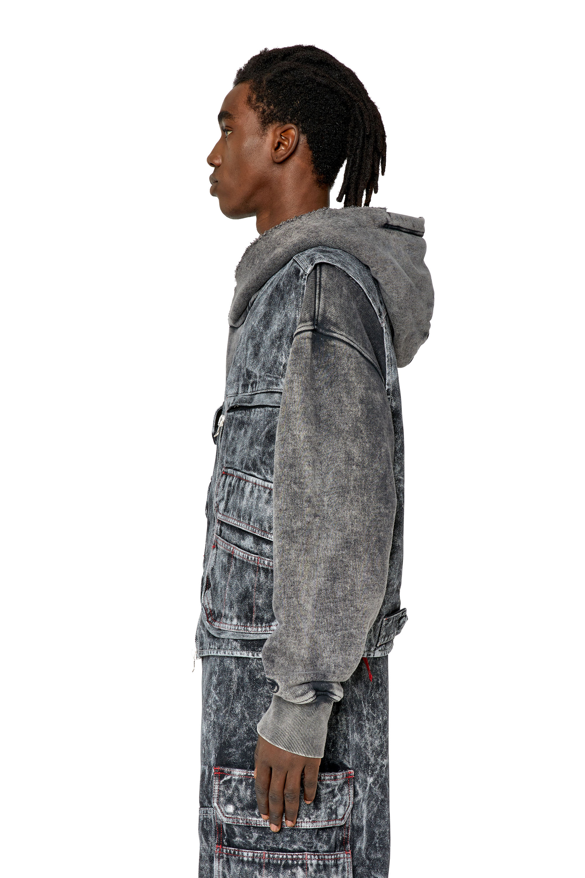 Diesel - D-SAMP, Black/Dark grey - Image 6