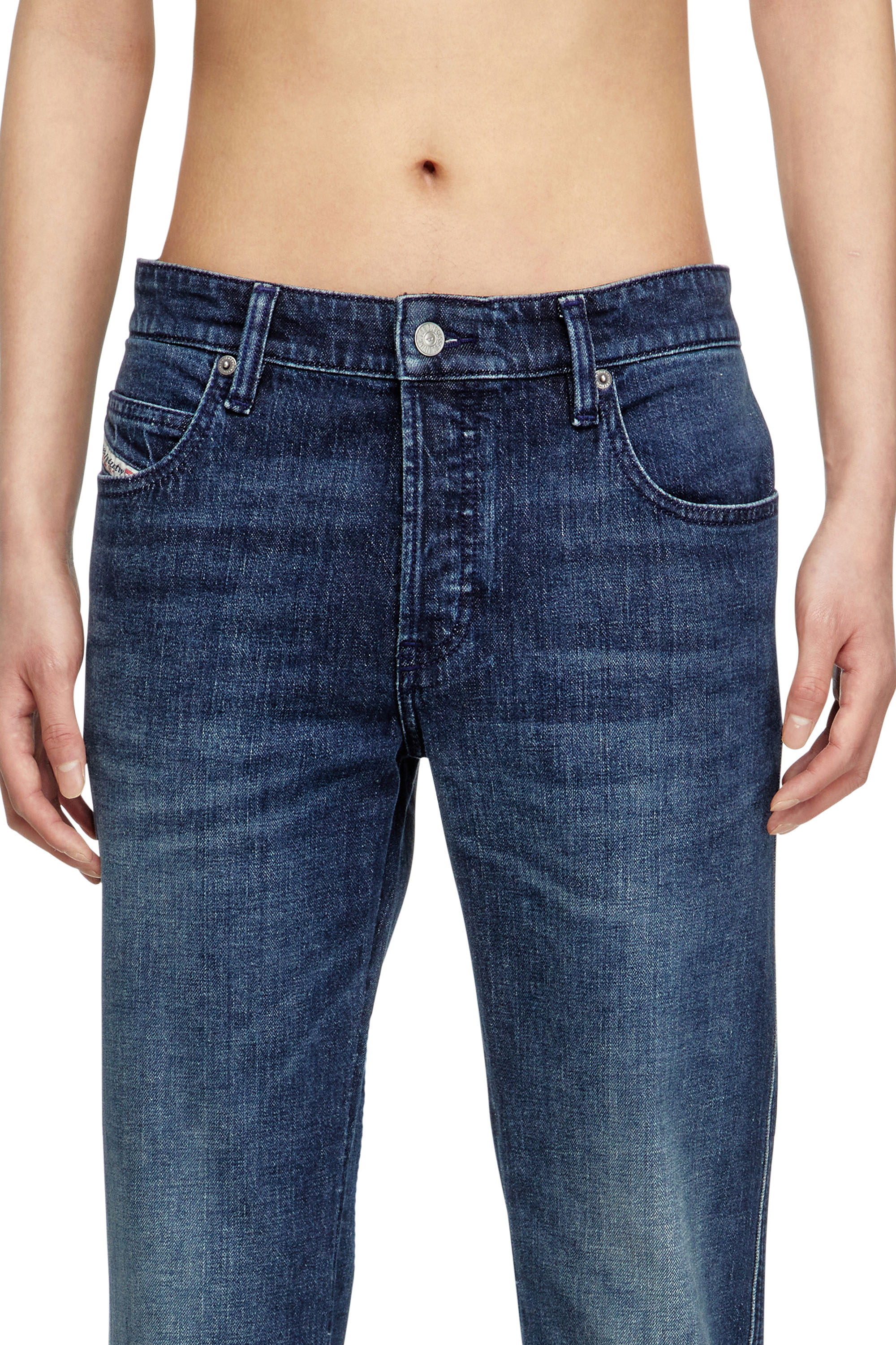 Slim Jeans 1993 D-Vyl 0DBED, Dark Blue Diesel - Man's Slim Jeans 1993 D-Vyl 0DBED, Dark Blue - 5