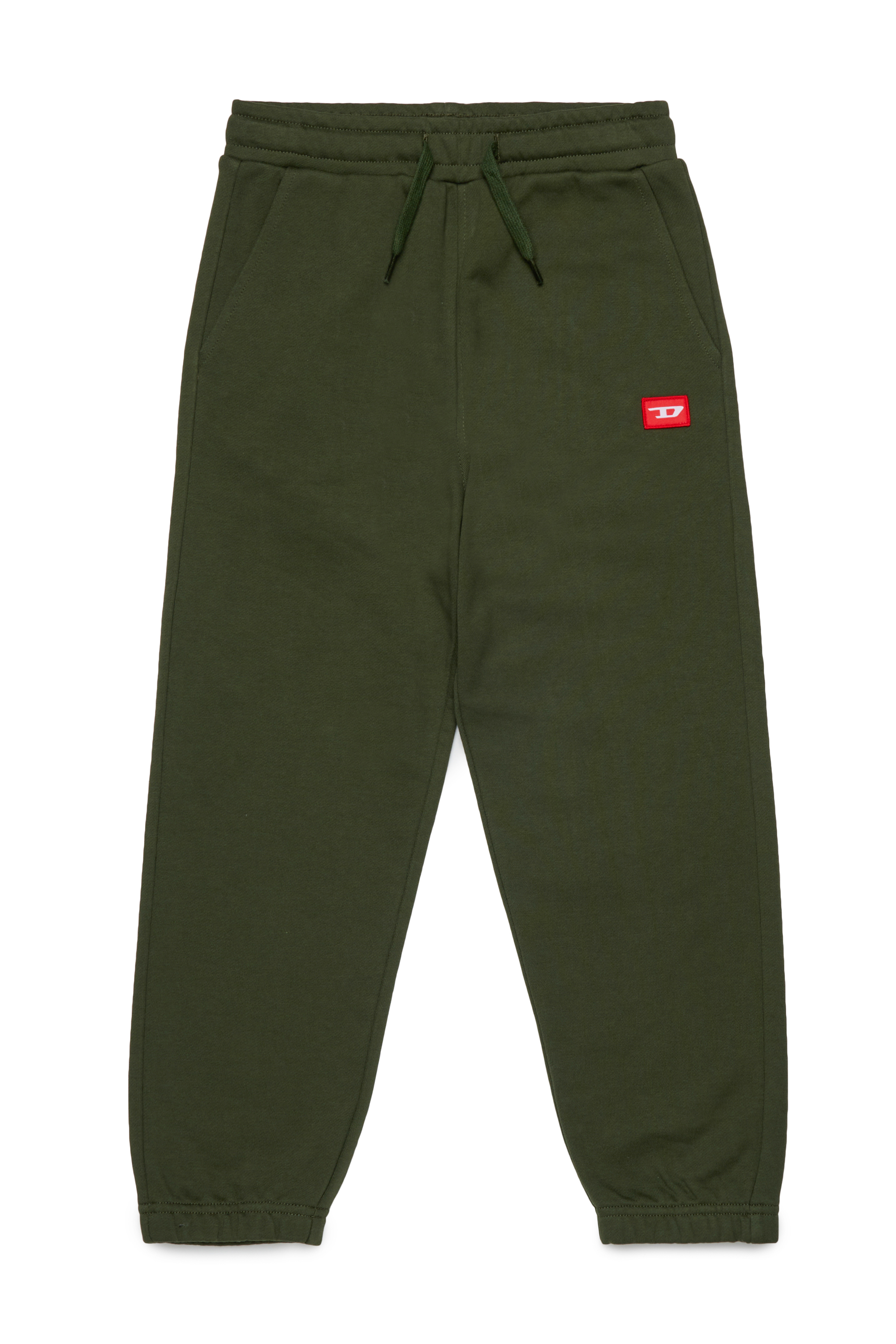 Diesel - PXGIN, Unisex's Cotton pants with side pockets in Green - 1
