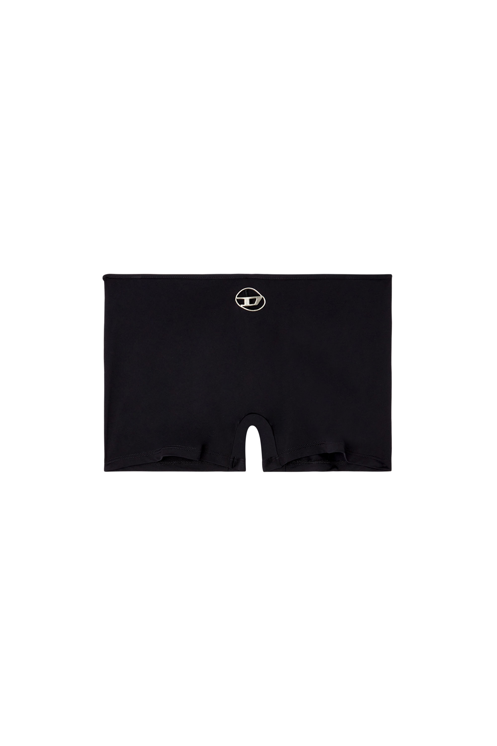 Diesel - SOFIA-UTLT, Woman's Microfibre boxer briefs with cut-out logo in Black - 4