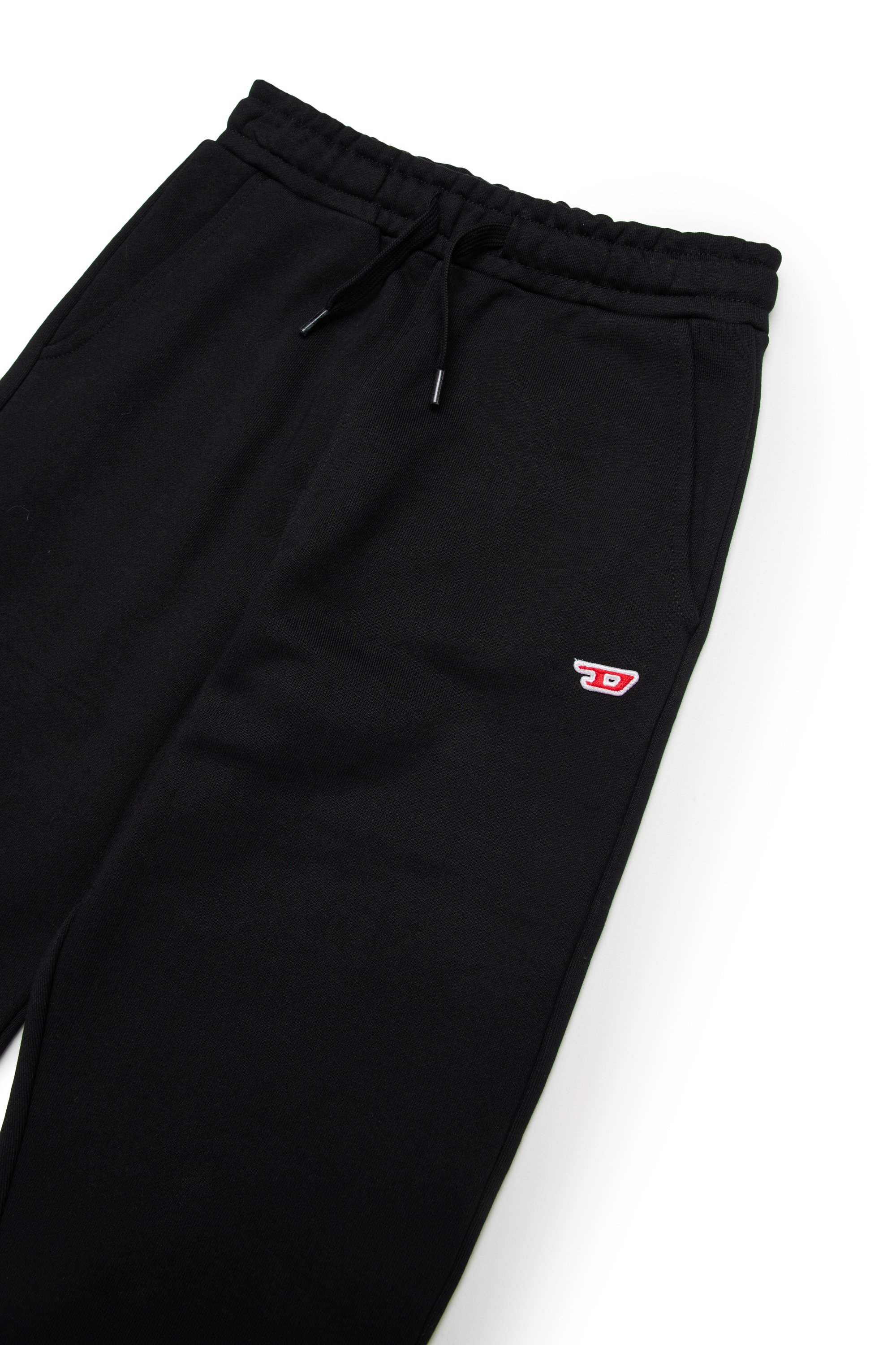 Diesel - PGINND, Unisex's Sweatpants with D logo patch in Black - 3