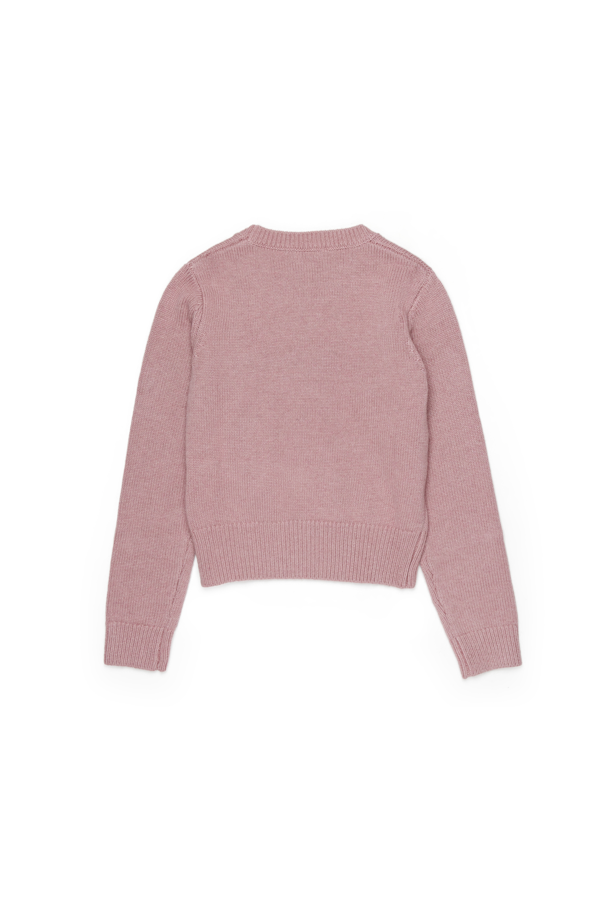 Diesel - KLESSY, Woman's Wool blend sweater with logo in Pink - 2
