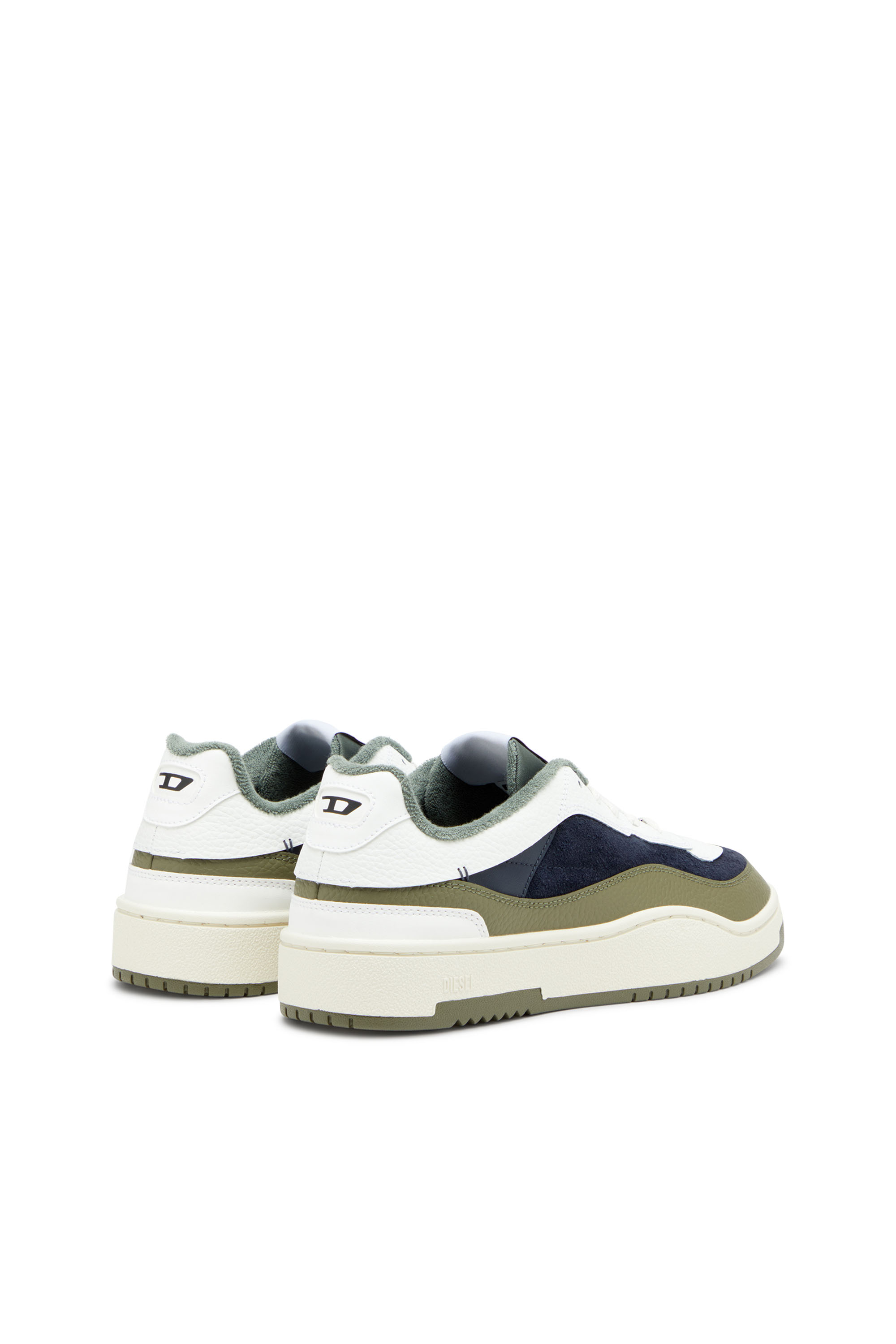 S-OVAL SKATE LOW, White/Green S-OVAL SKATE LOW, White/Green