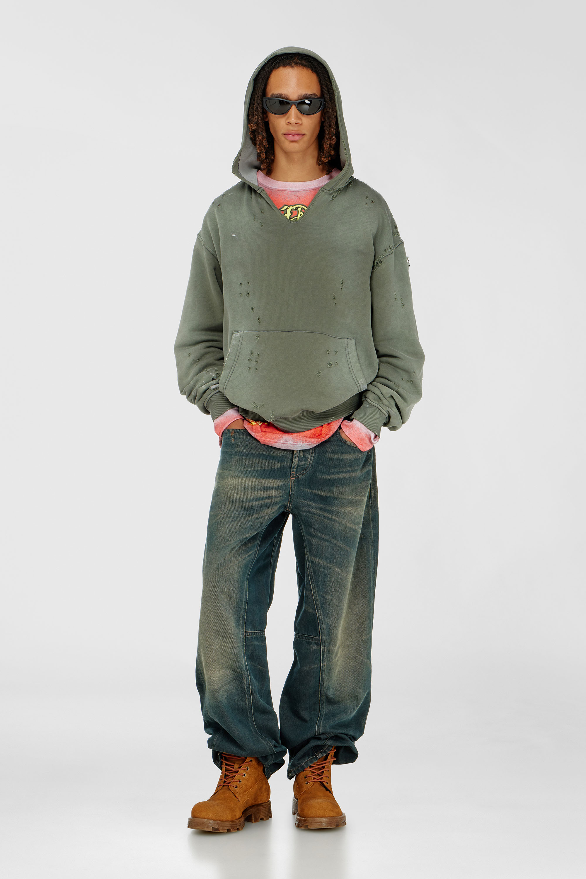 Relaxed Jeans Low Waist 2001 D-Macro
