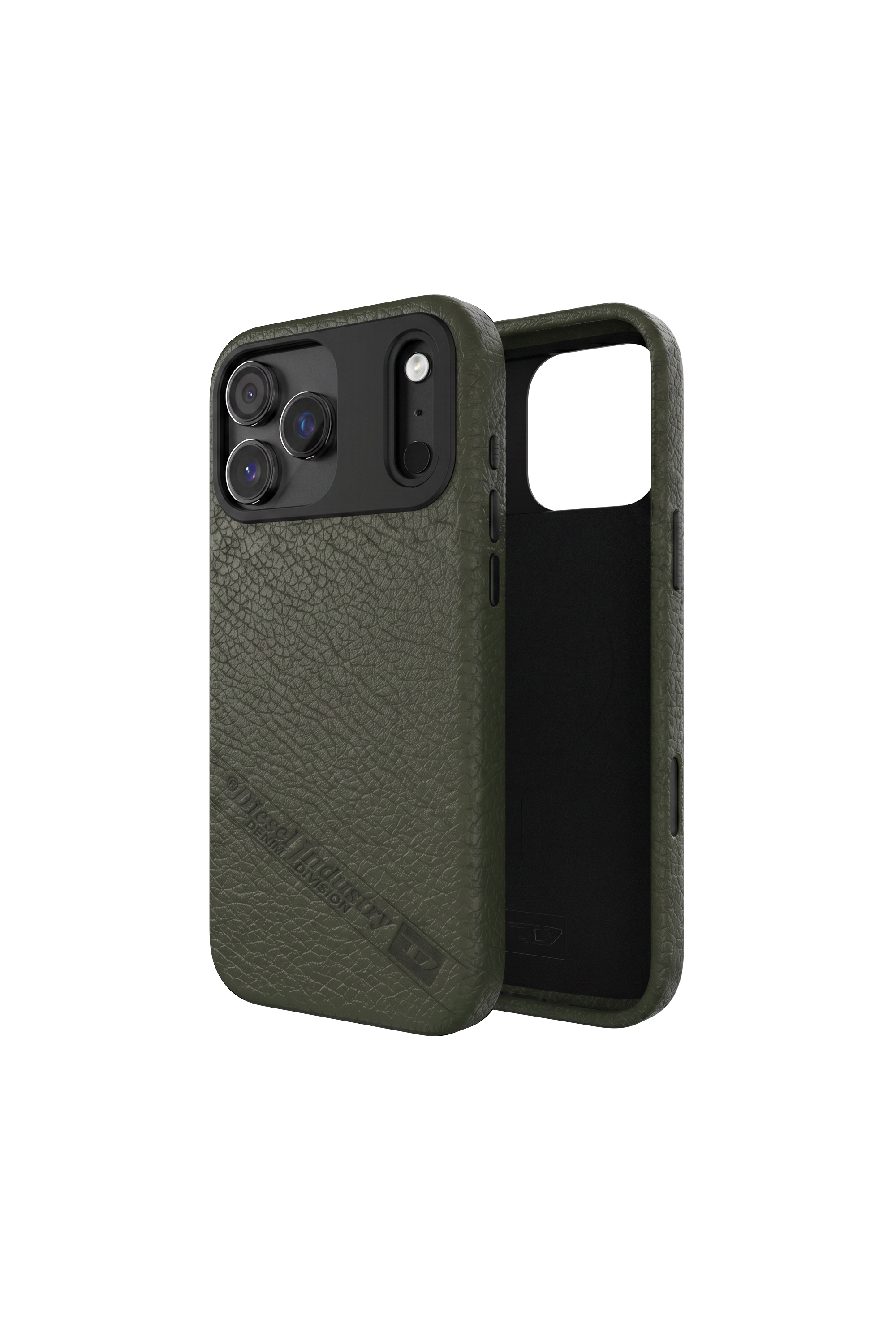 Diesel - 60648 MOULDED CASE, Unisex's Flag D case with MagSafe for iPhone 17 Pro Max in Dark Green - 1