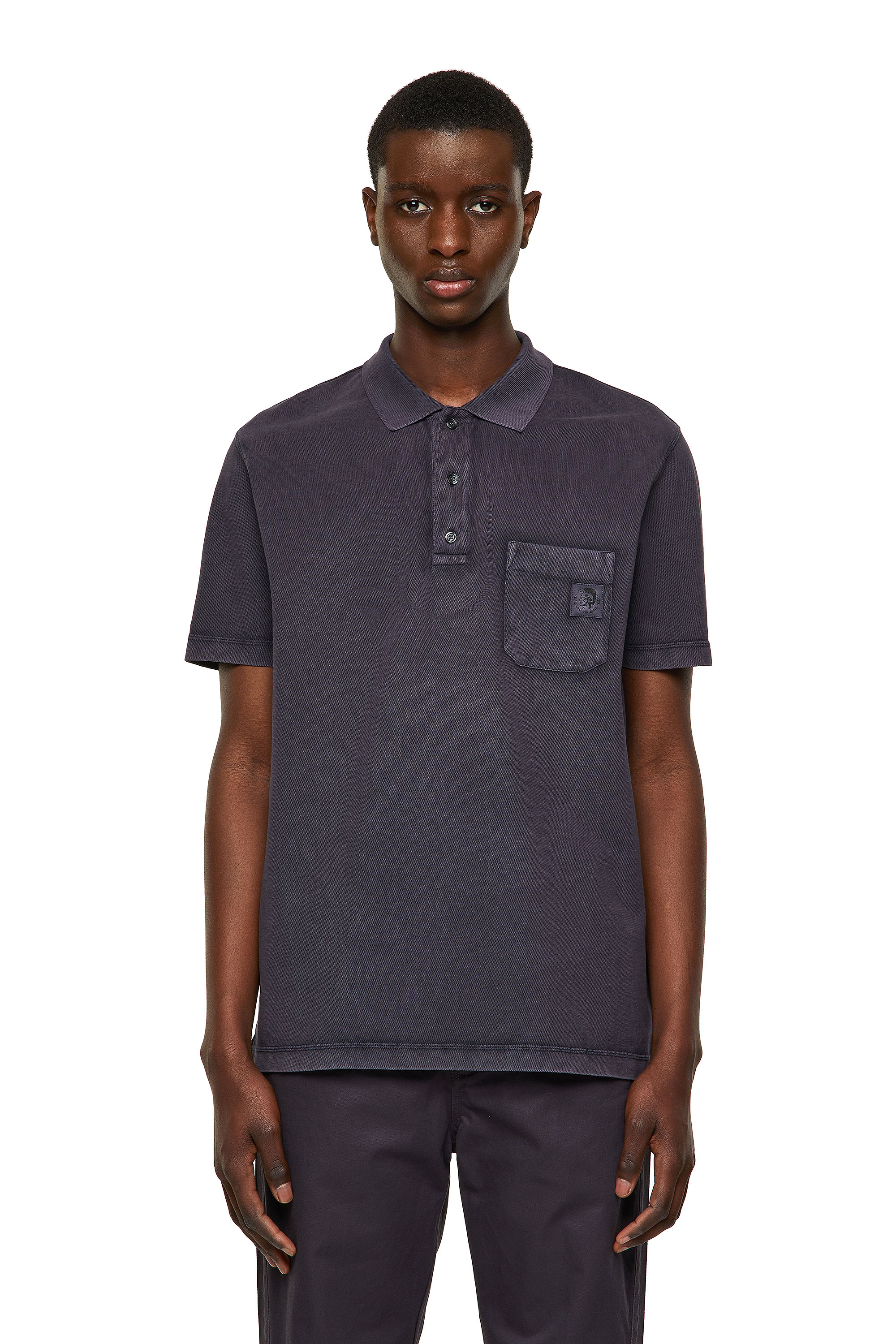T-POLO-WORKY-B1, Dark Blue - Polos