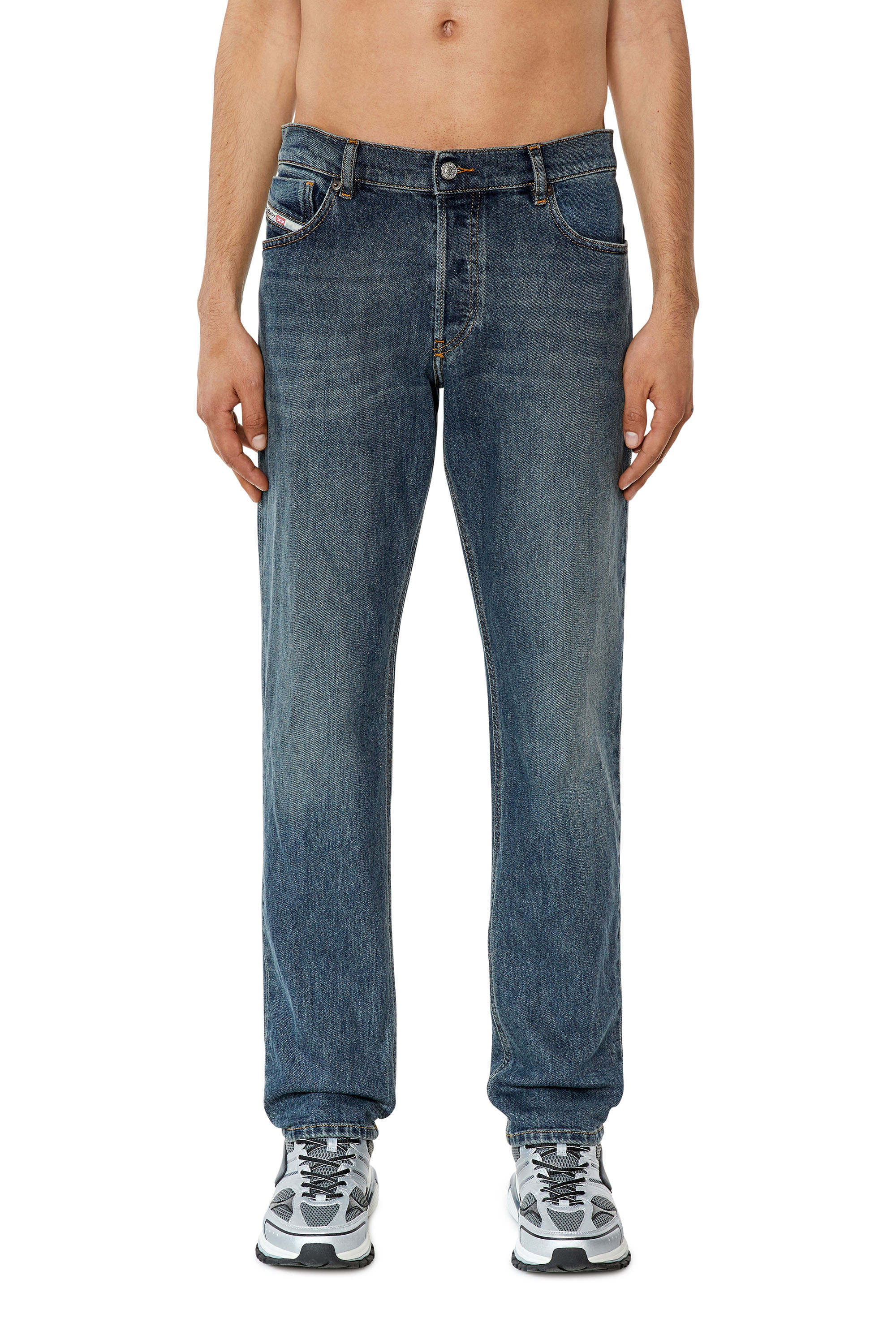Diesel - 1995 D-Sark 09F74 Straight Jeans, Medium blue - Image 1