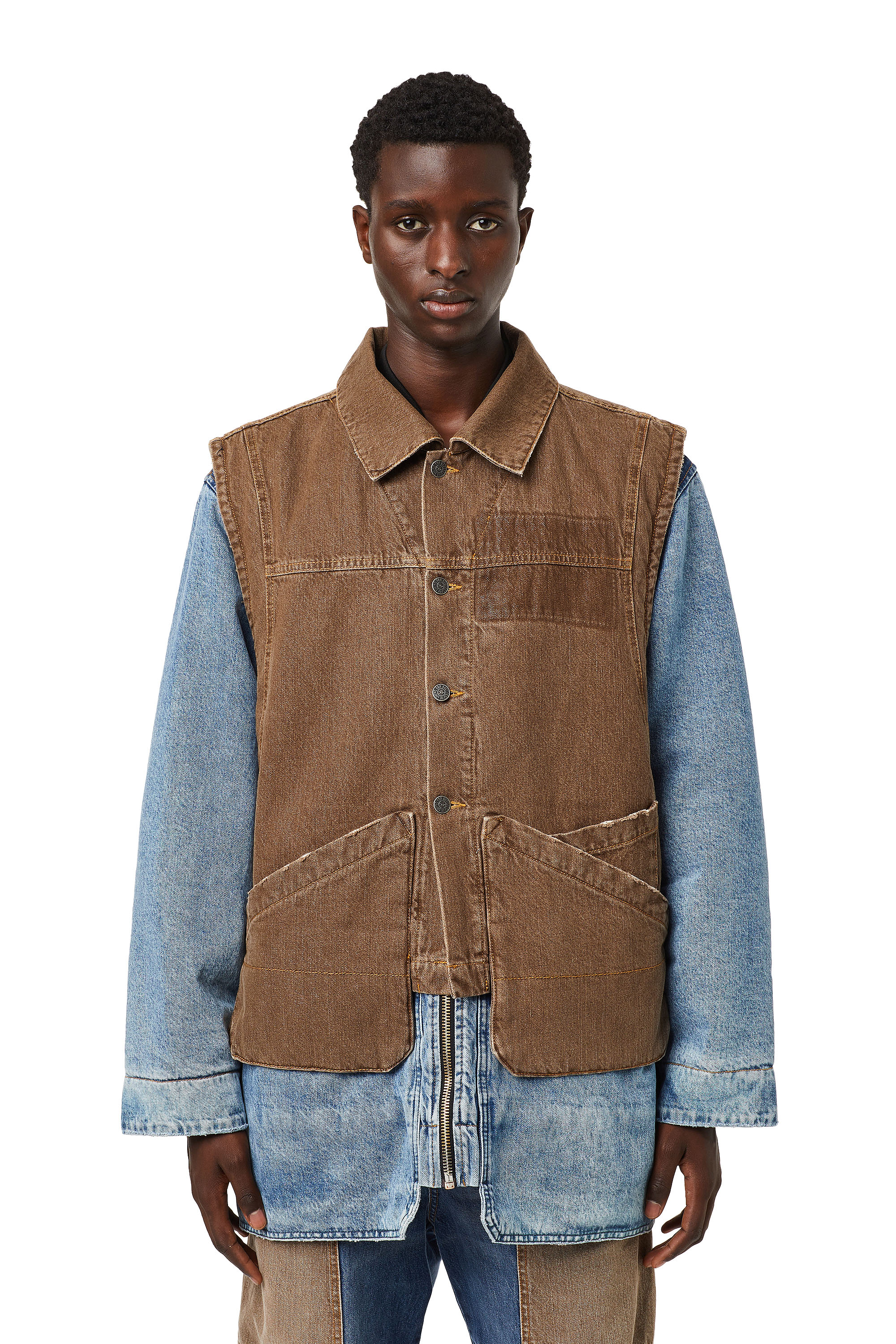 D-HIBRID-SP, Blue/Brown - Winter Jackets