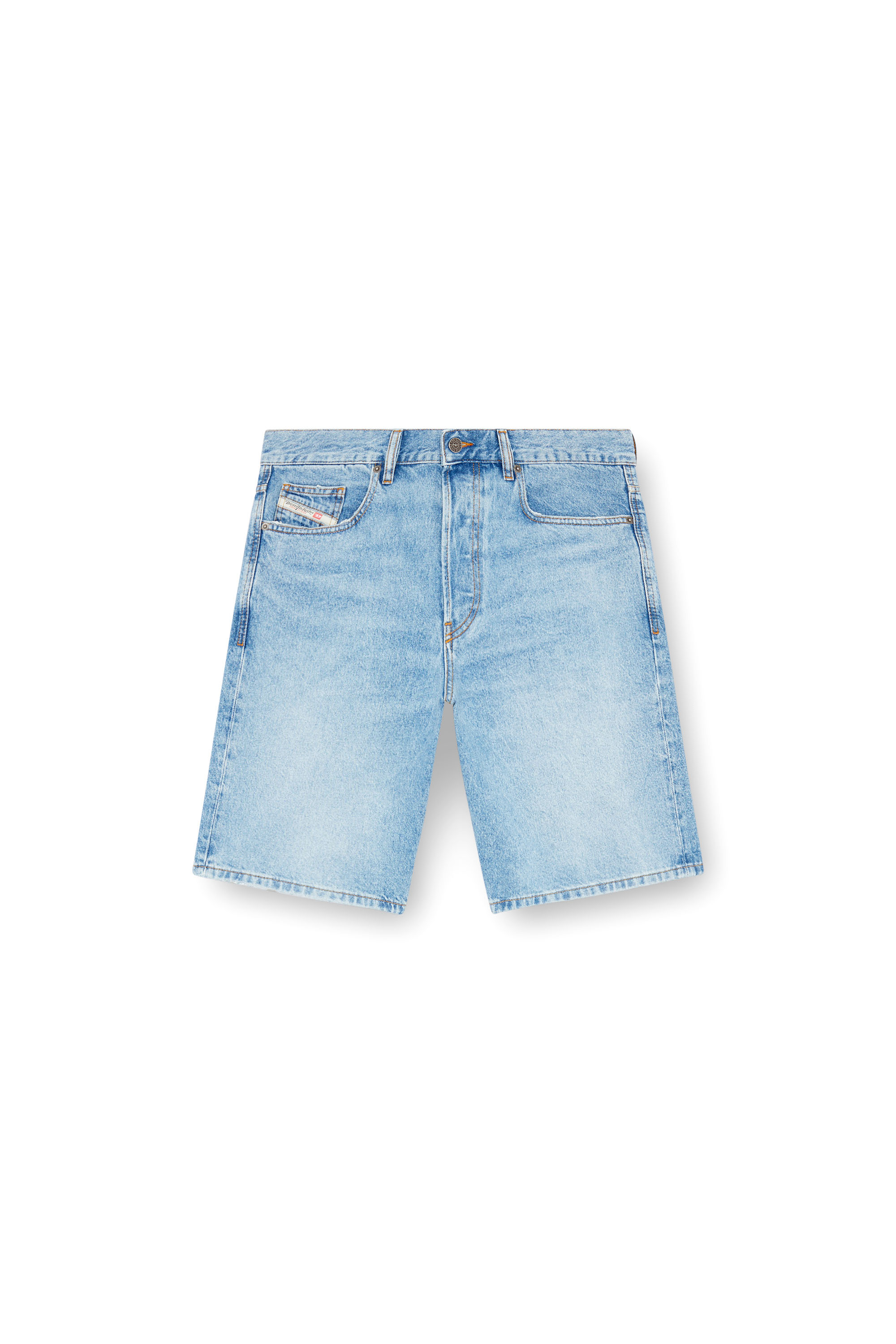 REGULAR-SHORT, Light Blue Diesel - REGULAR-SHORT, Man's Denim shorts in Light Blue - 2