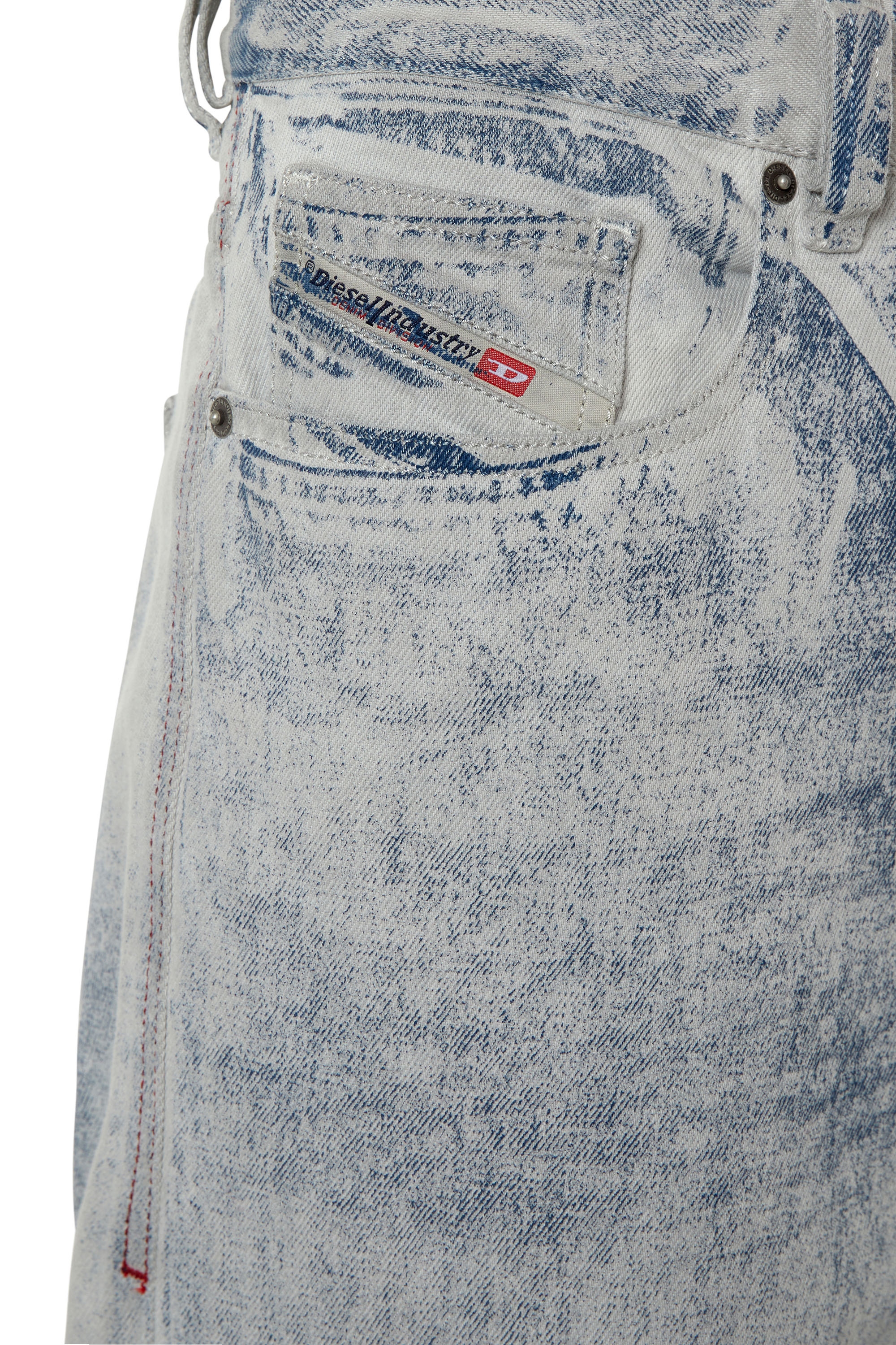 Diesel - 2010 D-Macs 09F23 Straight Jeans, Light Grey - Image 3