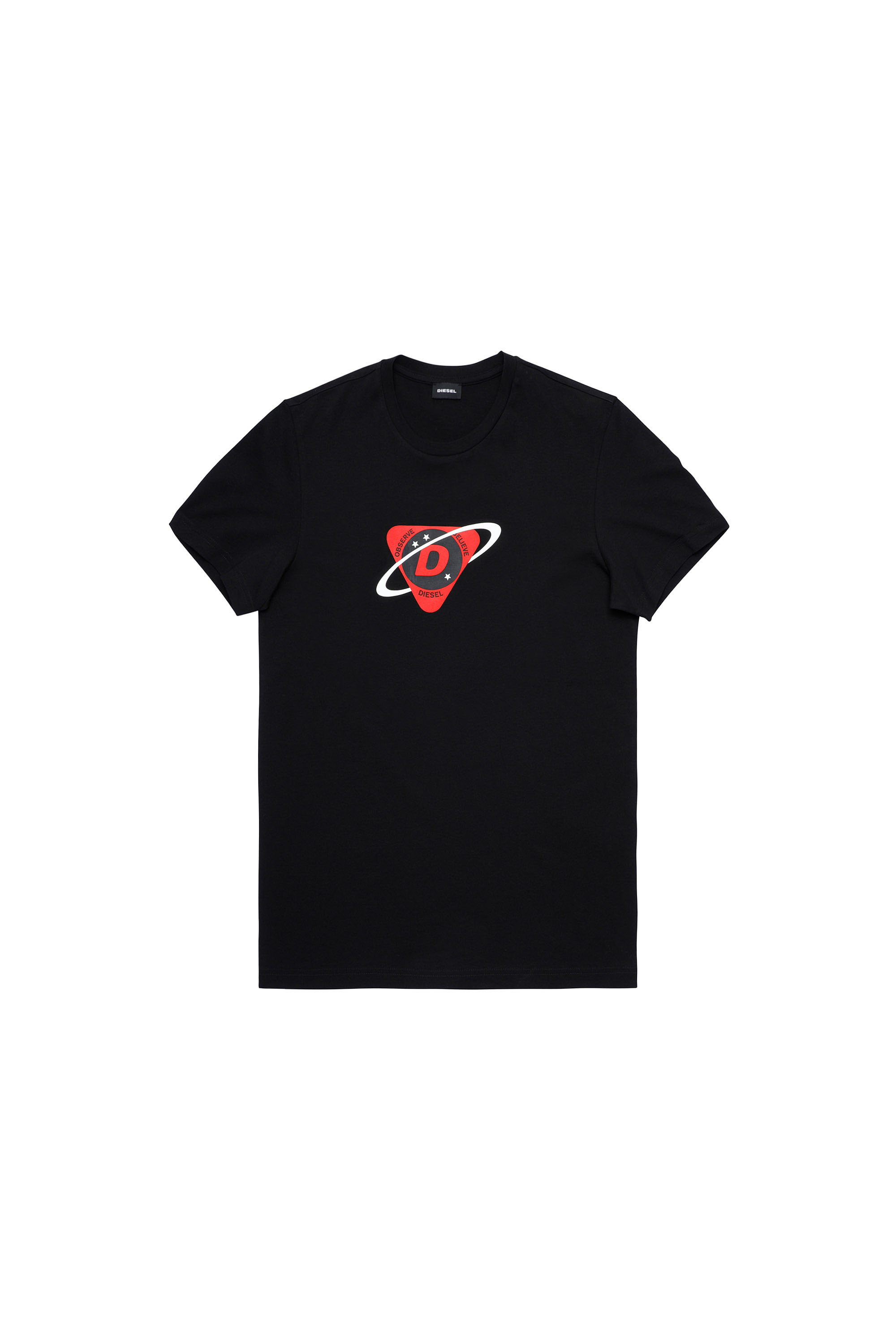 T-DIEGOS-K24, Black/Red - T-Shirts