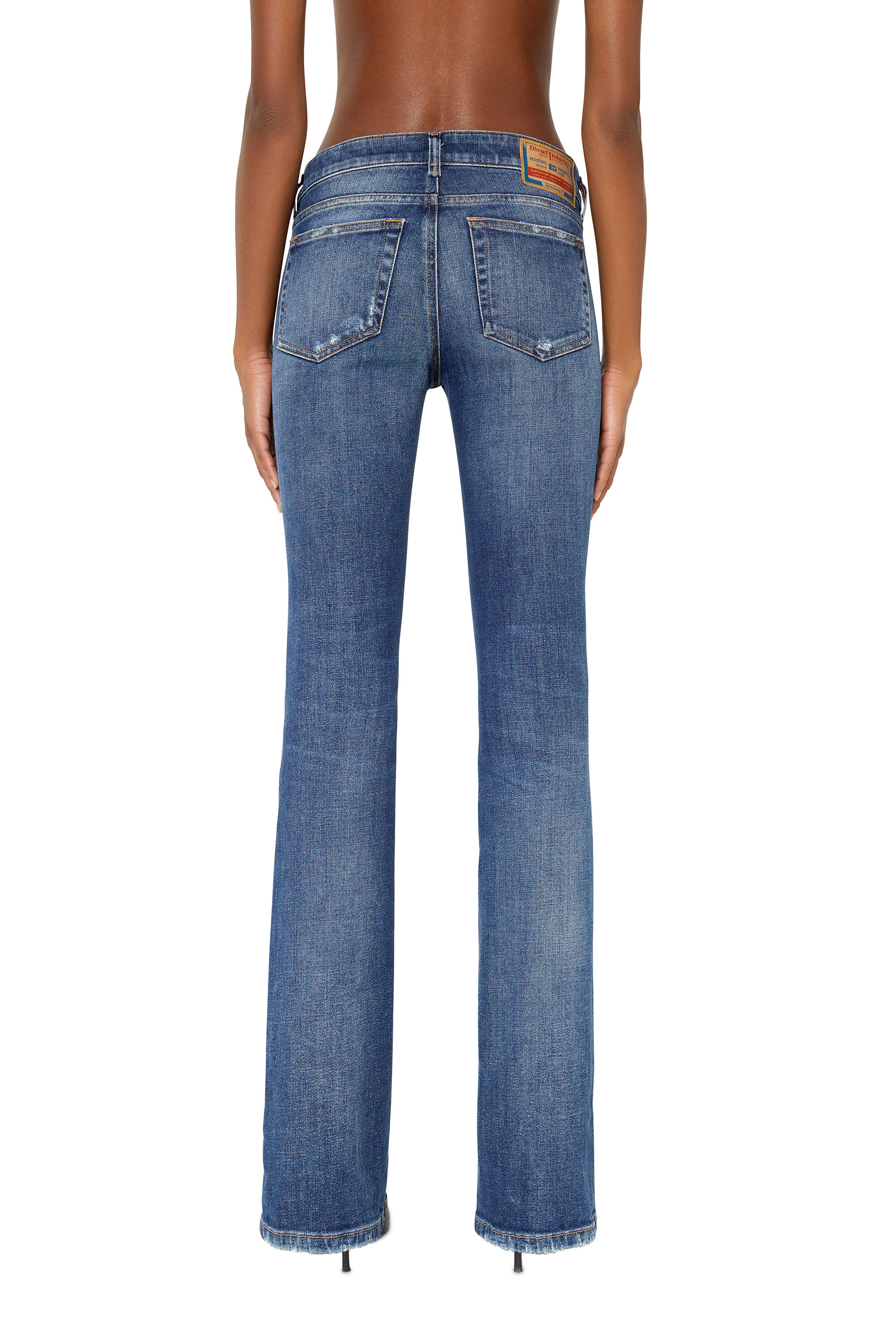 Diesel - 1969 D-Ebbey 09E45 Bootcut and Flare Jeans, Medium blue - Image 2