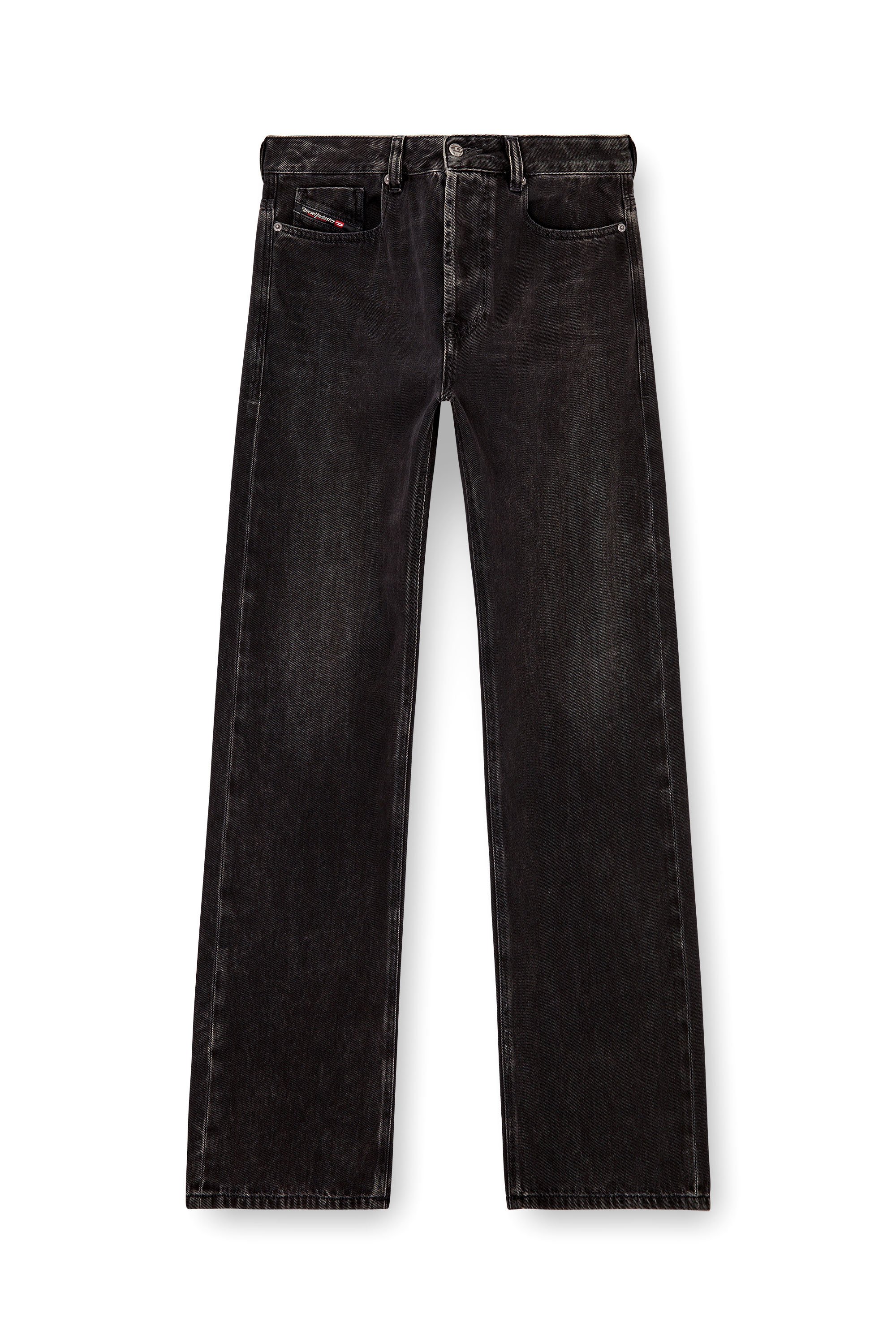 Diesel - Man's Relaxed Jeans 1980 D-Eeper 09J96, Black/Dark grey - 5