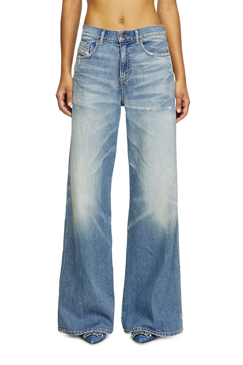 モナコ【DIESEL】LOWRISE FLARE JEANS 2745P Women's Flare Jeans | Medium blue | Diesel D-Akii